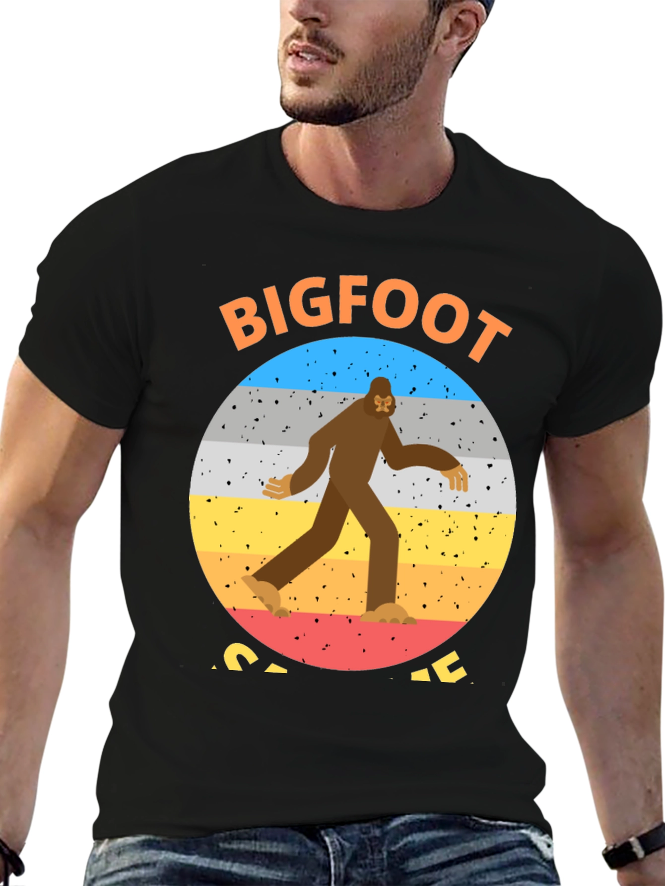 Bigfoot Sunset Graphic Tee