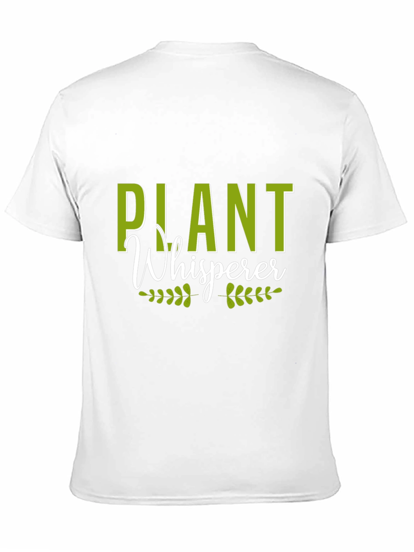 Plant Whisperer Graphic Tee - Black Cotton T-Shirt