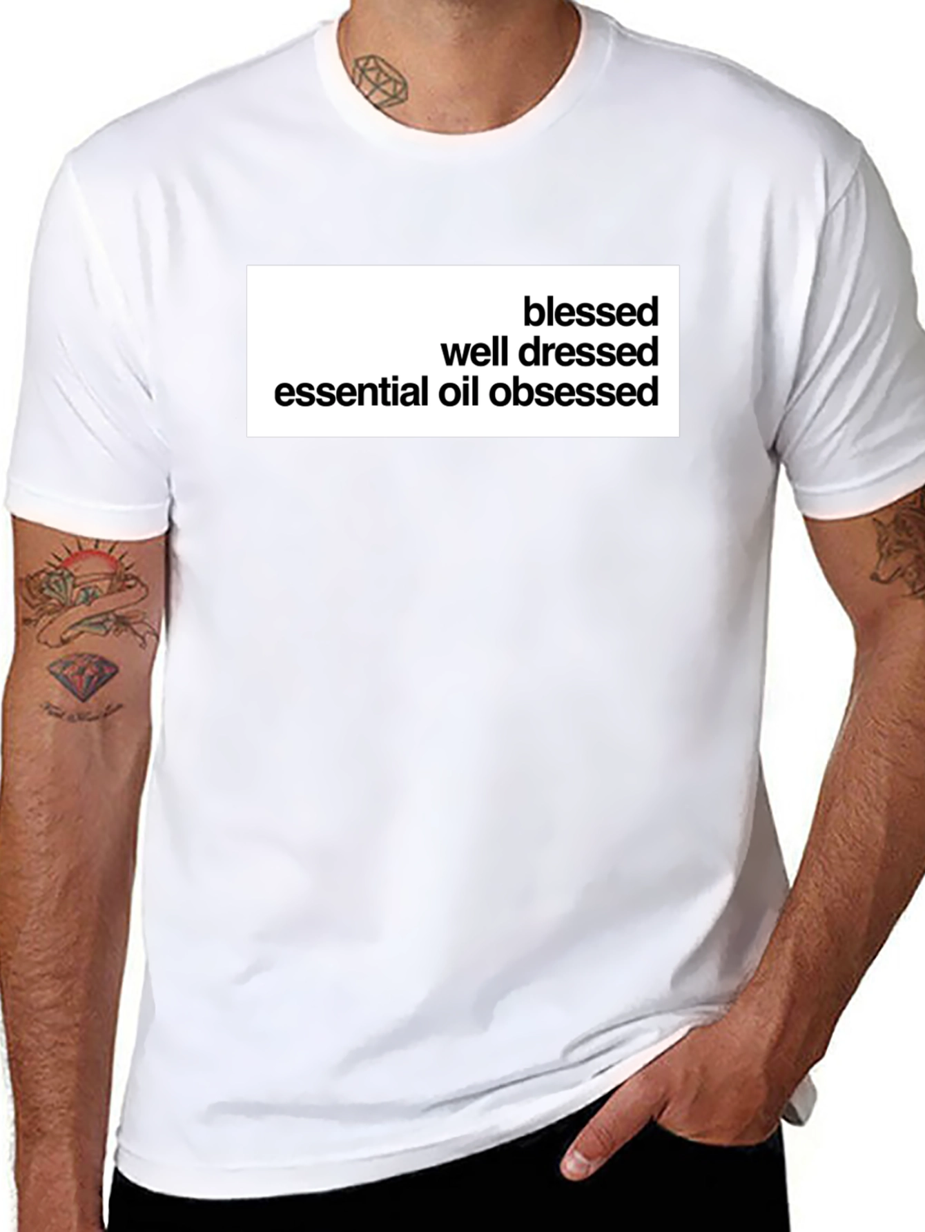 Blessed Well Dressed Essential Oil Obsessed Tee