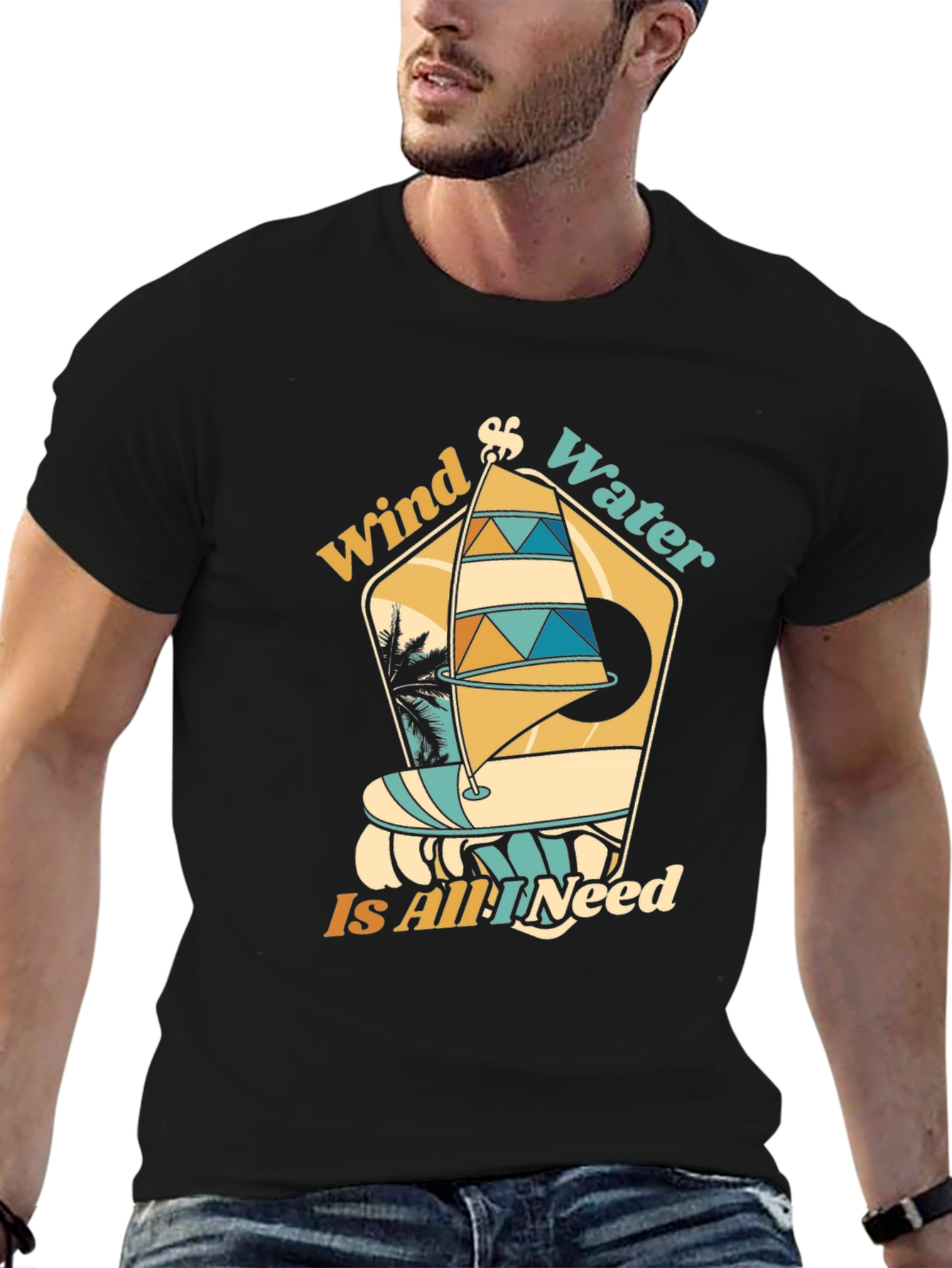 Wind & Water Graphic T-Shirt