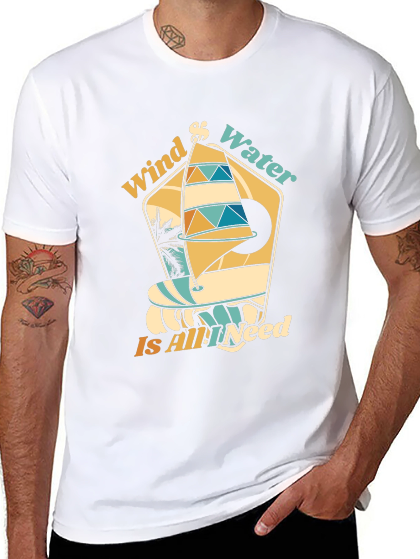 Wind & Water Graphic T-Shirt
