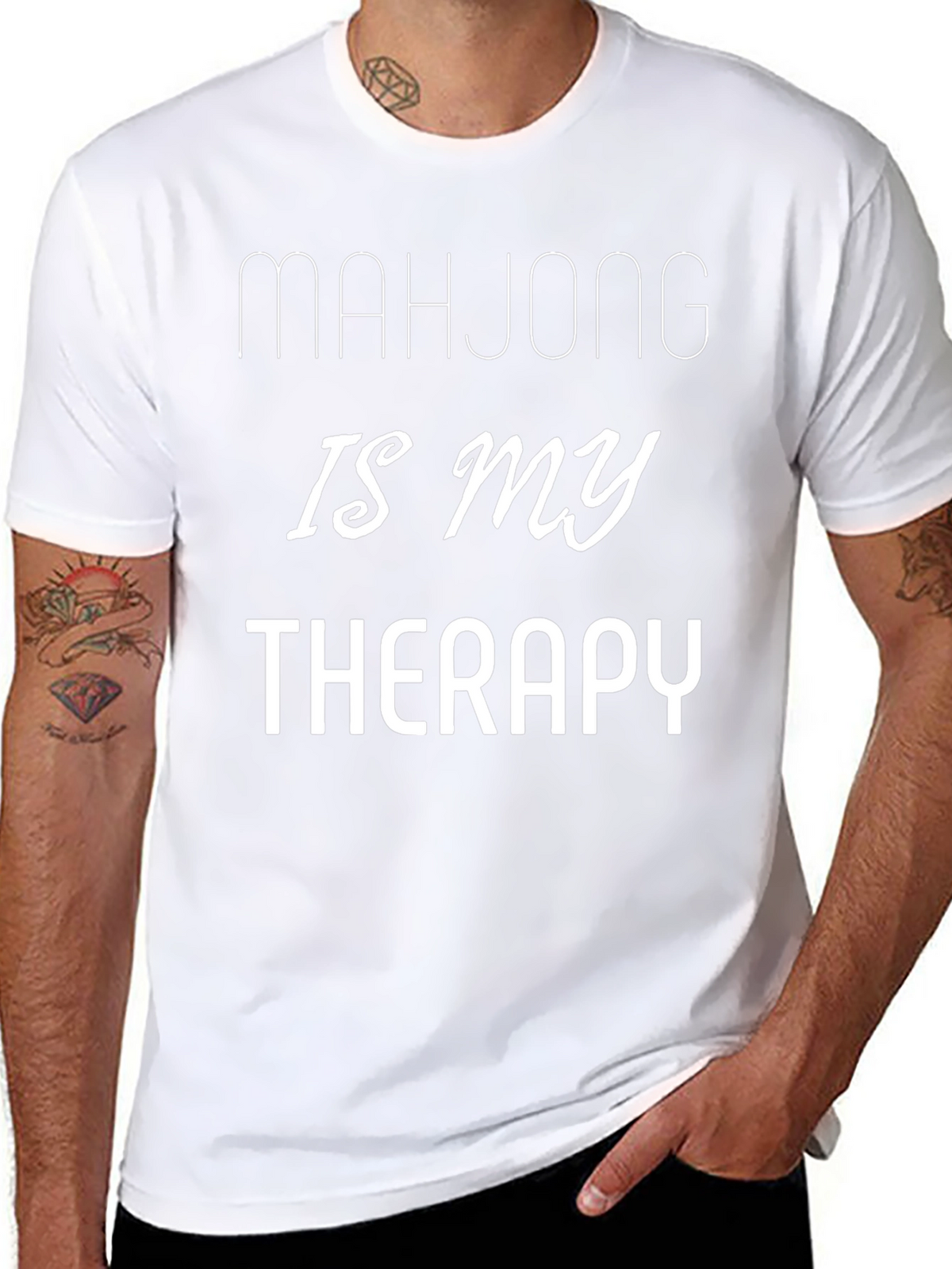 Mahjong Is My Therapy T-Shirt - Unisex