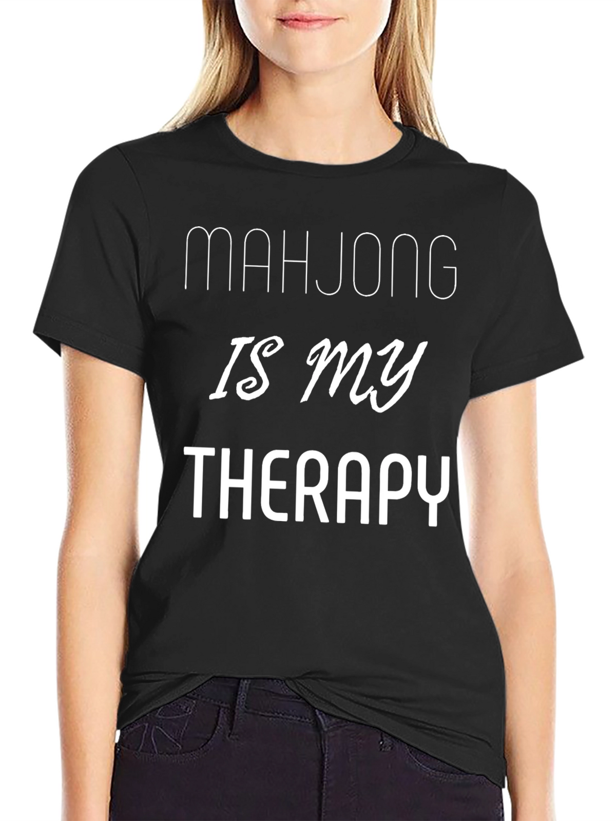Mahjong Is My Therapy T-Shirt - Unisex