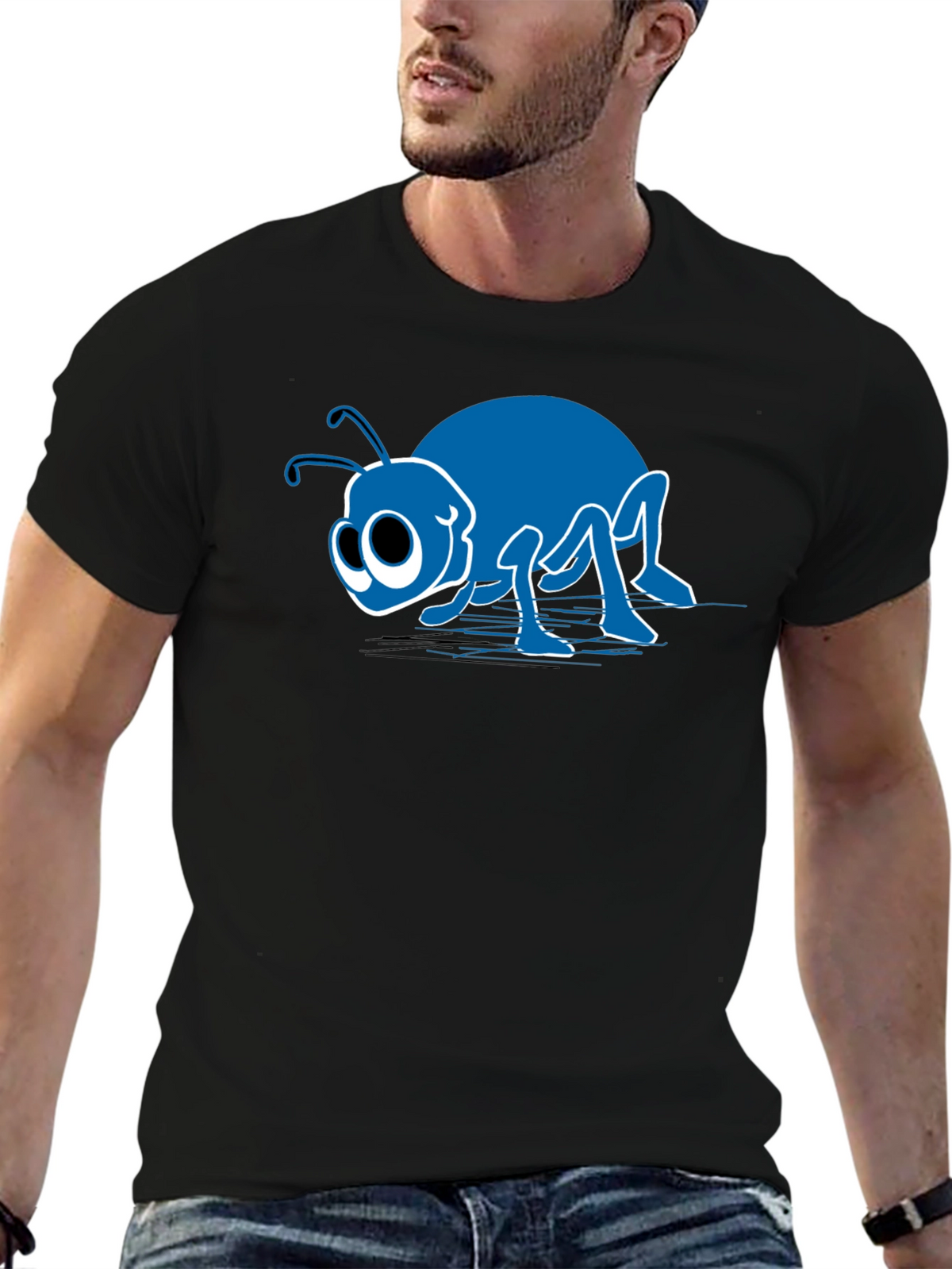 Bug Graphic T-Shirt - Fun Stylish Comfortable