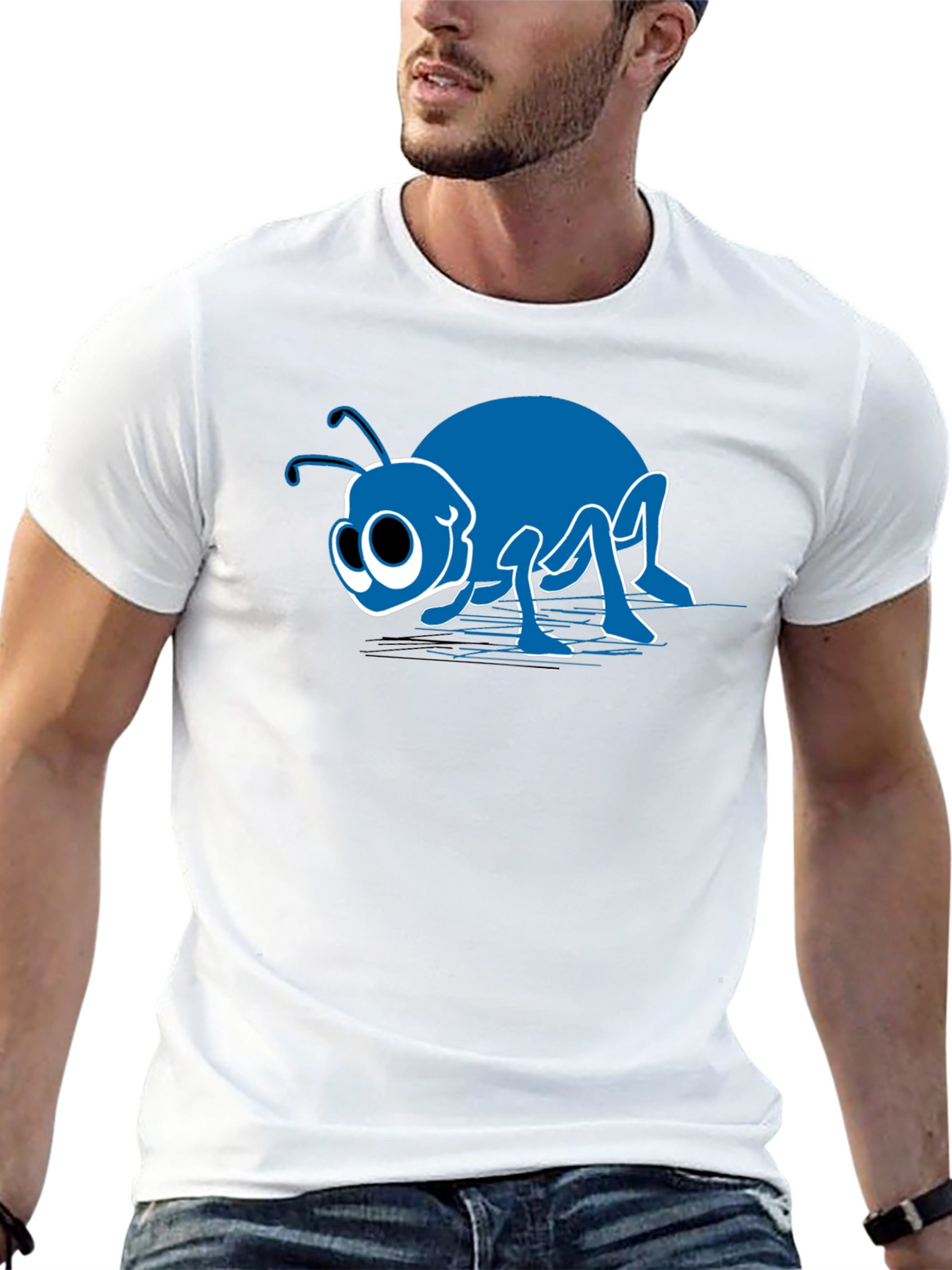 Bug Graphic T-Shirt - Fun Stylish Comfortable
