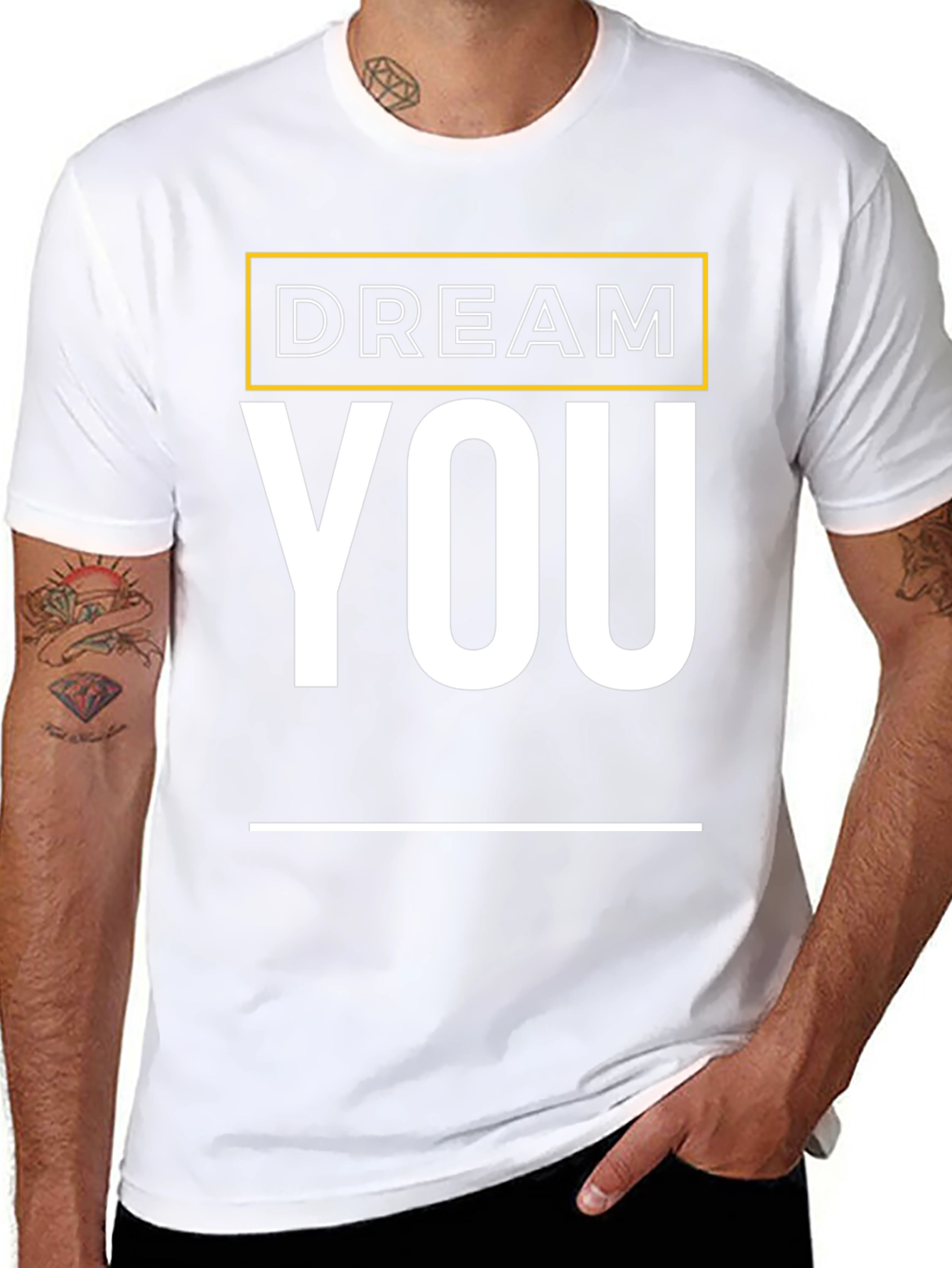 Dream YOU Graphic Tee - Motivational Shirt