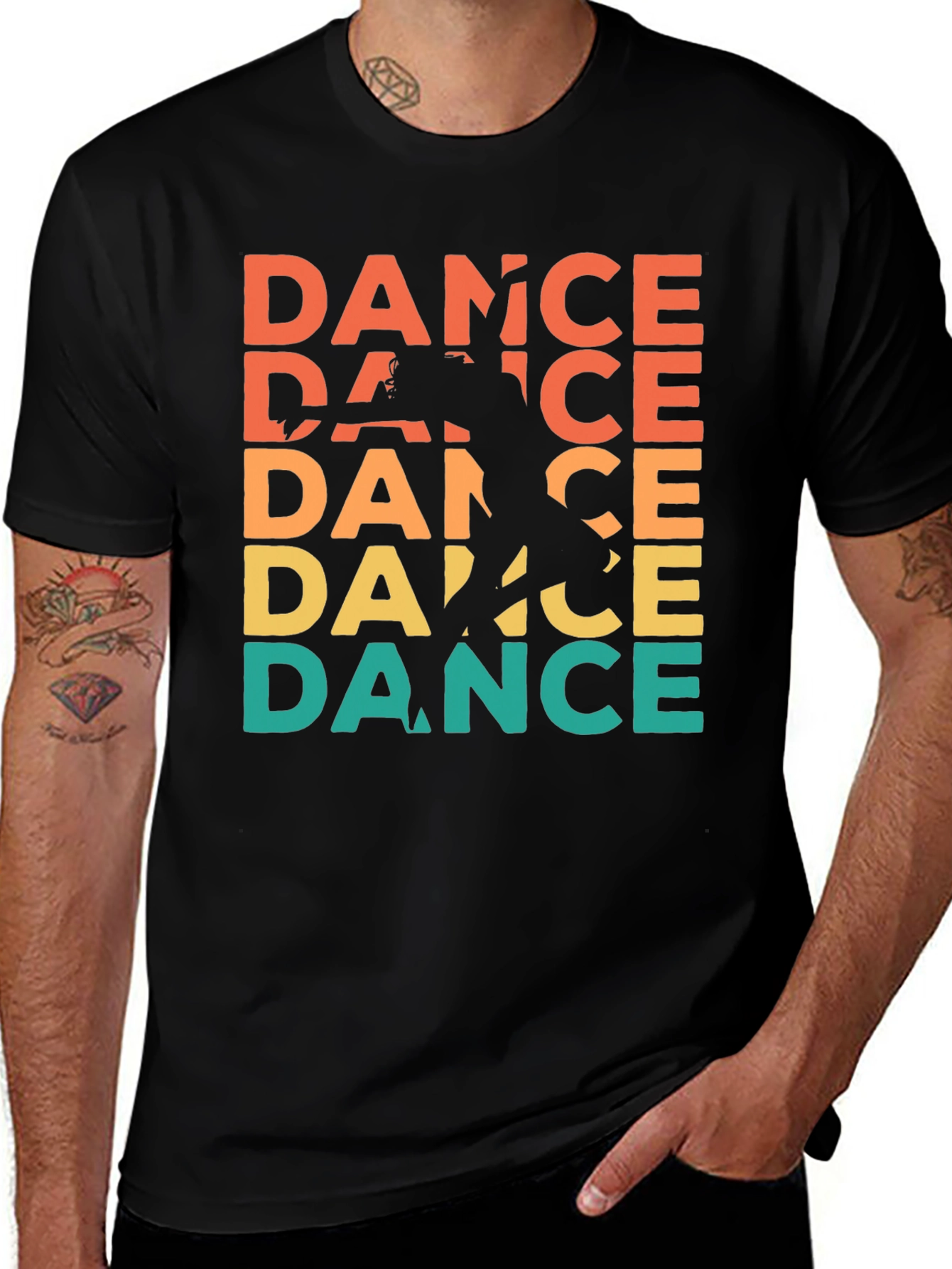 Retro Dance Silhouette T-Shirt