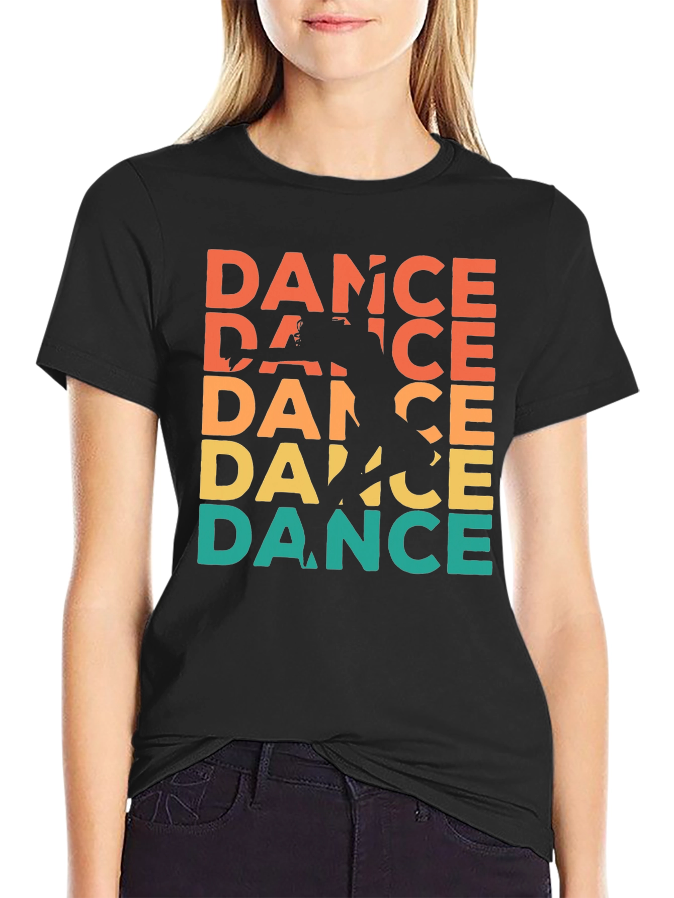 Retro Dance Silhouette T-Shirt