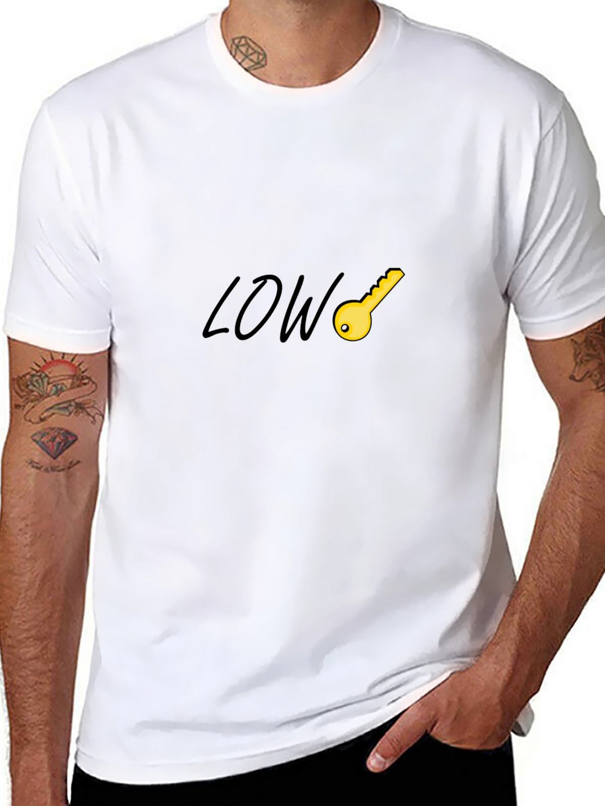 Low Key T-Shirt - Casual Graphic Tee