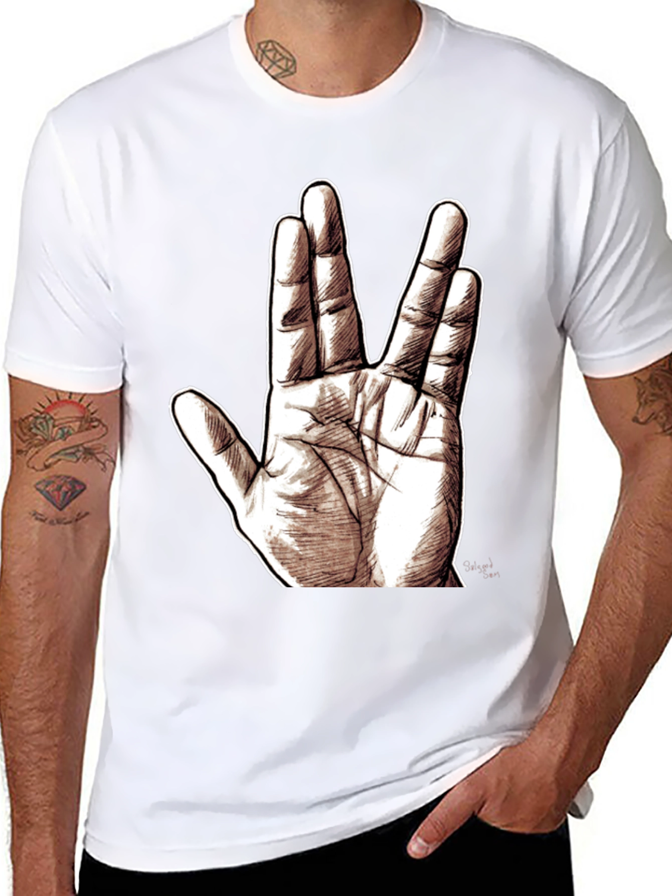 Live Long and Prosper Graphic T-Shirt