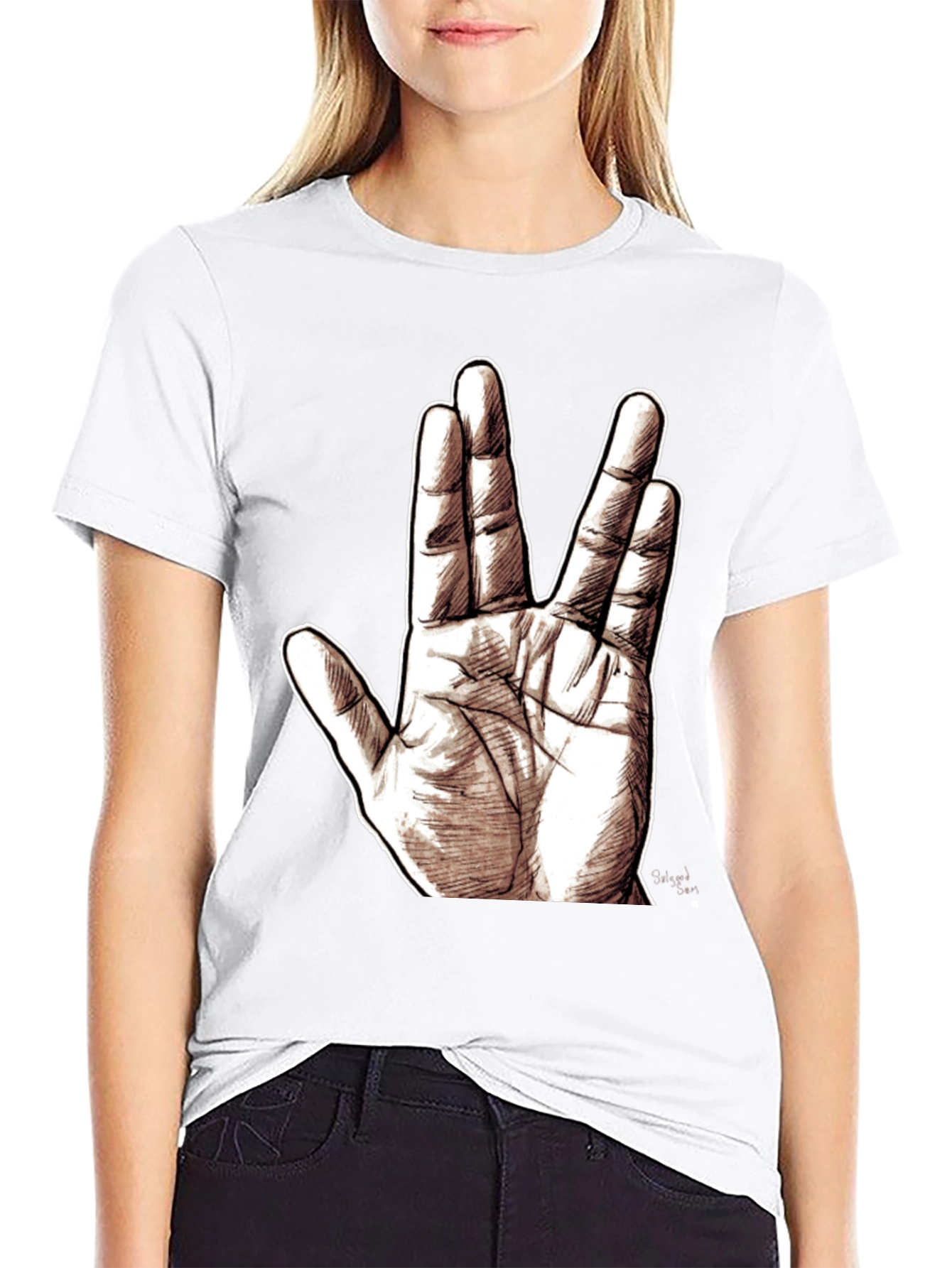 Live Long and Prosper Graphic T-Shirt