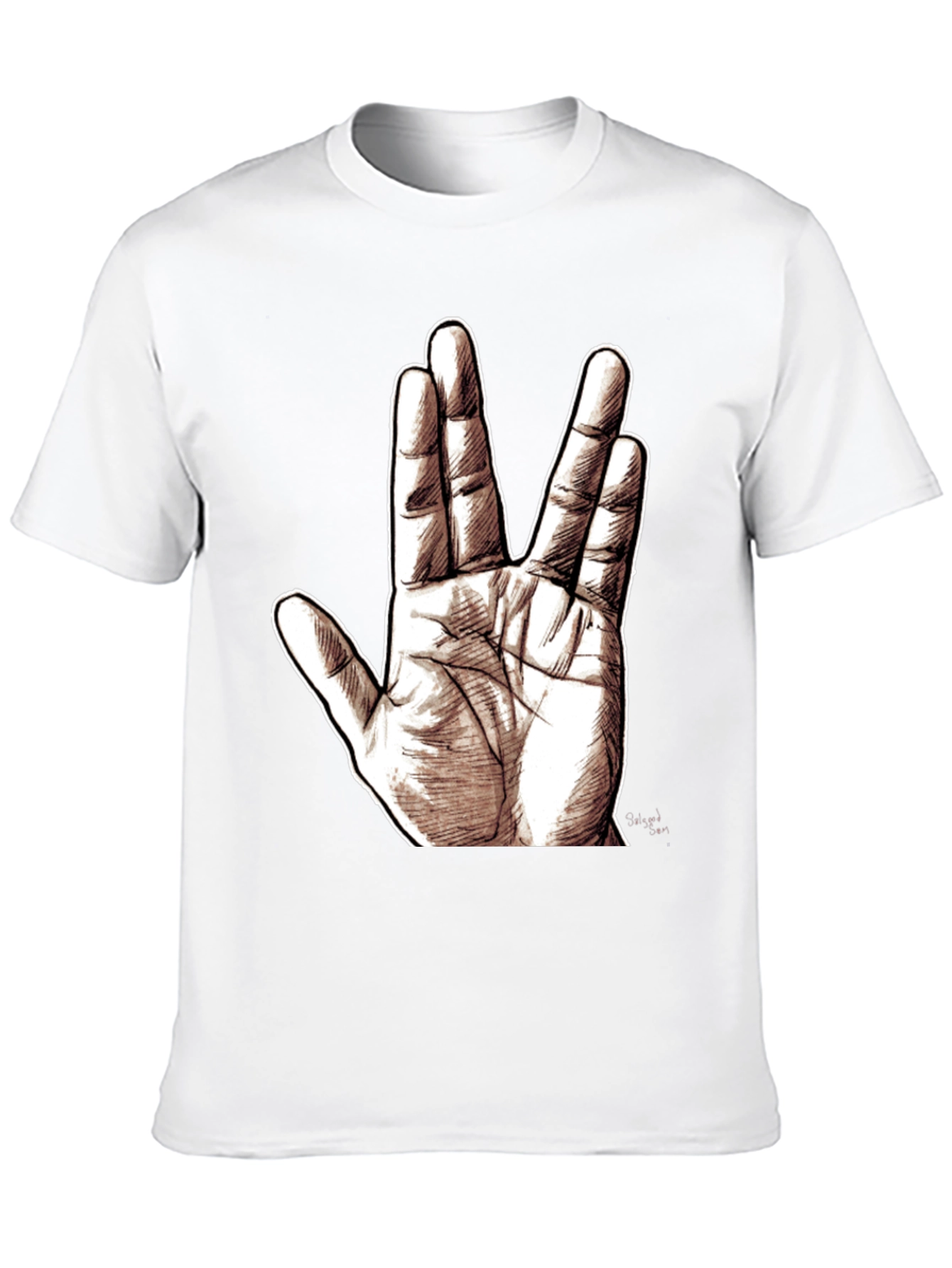 Live Long and Prosper Graphic T-Shirt
