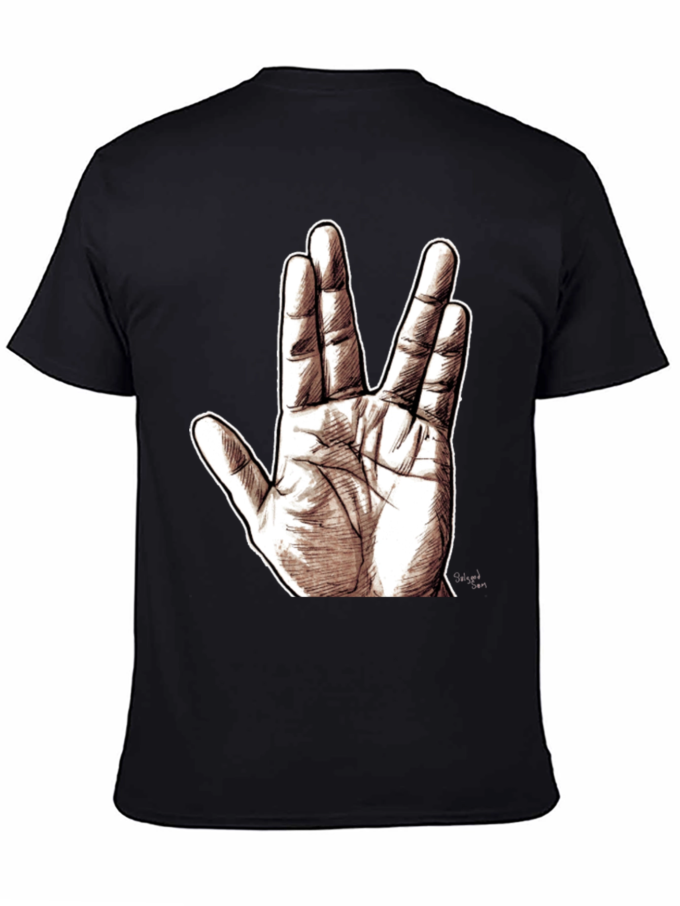 Live Long and Prosper Graphic T-Shirt