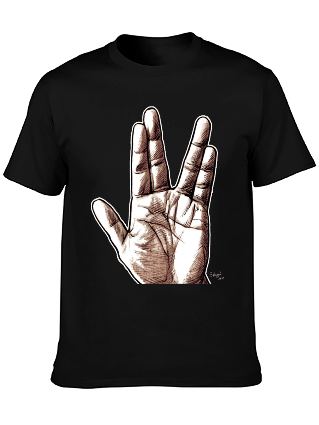 Live Long and Prosper Graphic T-Shirt