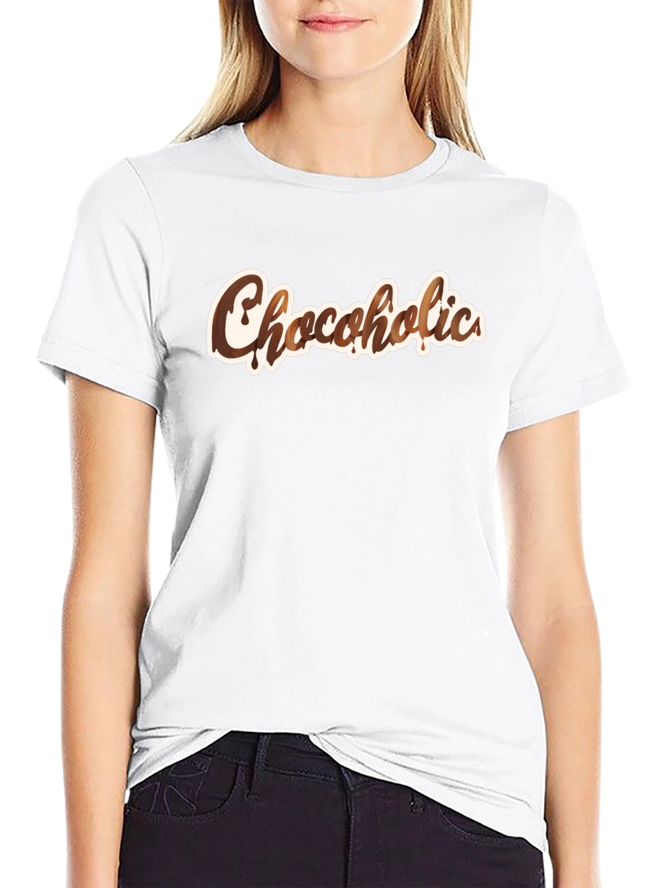 Chocoholics Black T-Shirt - Chocolate Lover Apparel