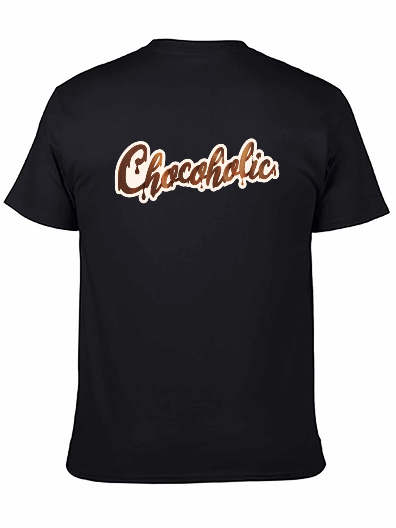 Chocoholics Black T-Shirt - Chocolate Lover Apparel