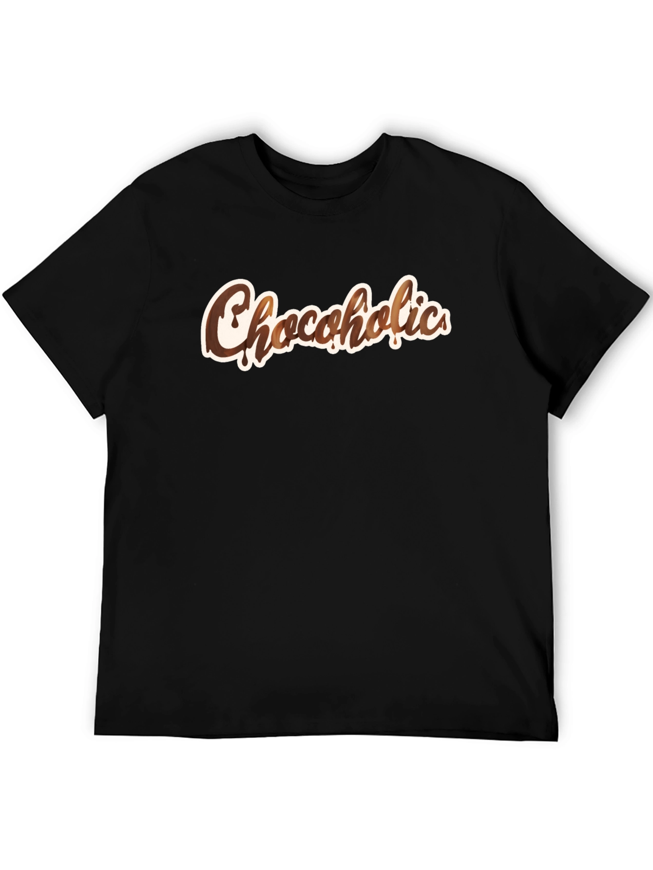 Chocoholics Black T-Shirt - Chocolate Lover Apparel