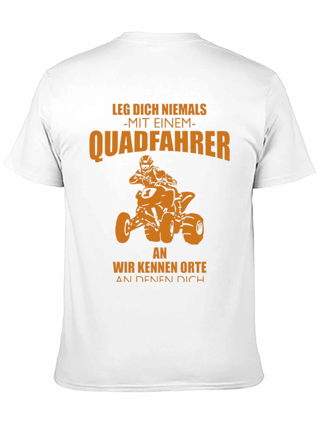 Quadfahrer T-Shirt - Never Mess With a Quad Rider!