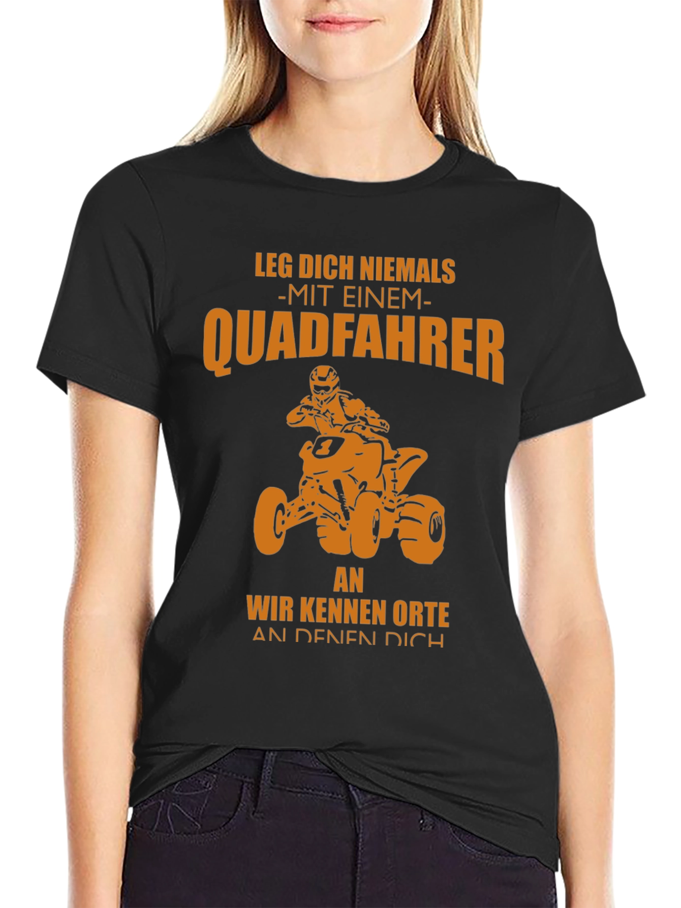 Quadfahrer T-Shirt - Never Mess With a Quad Rider!