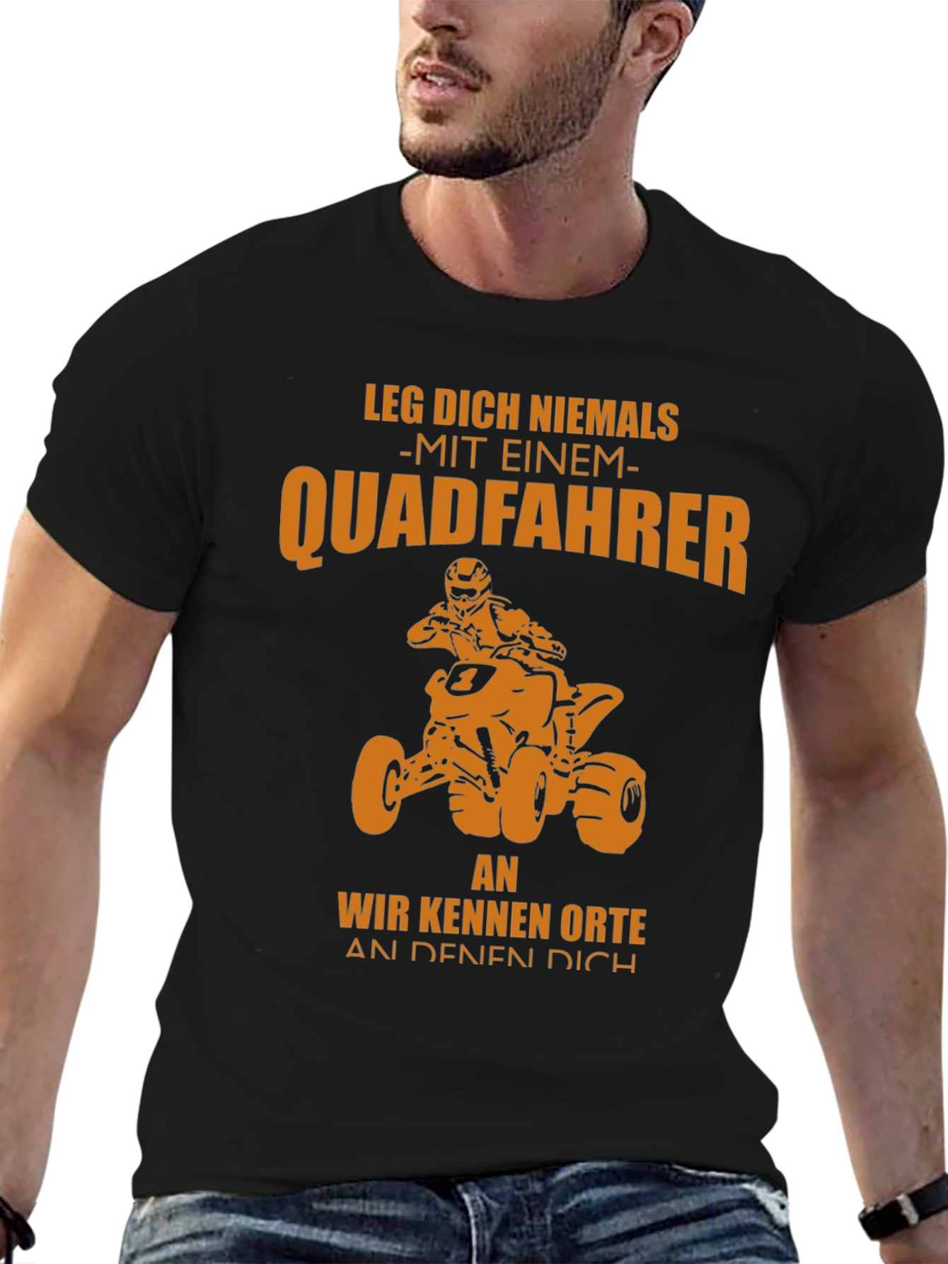 Quadfahrer T-Shirt - Never Mess With a Quad Rider!