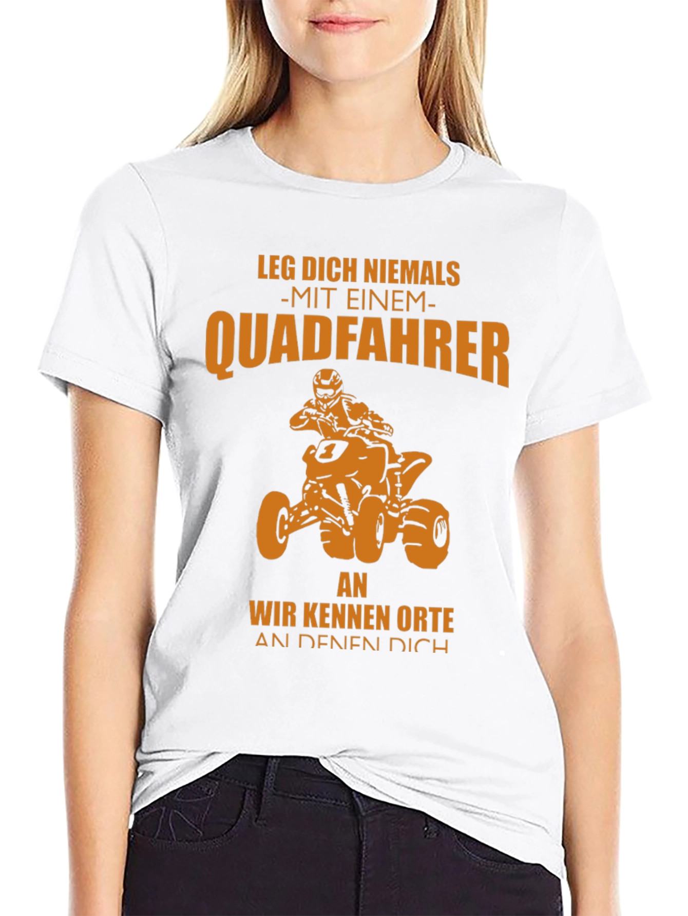 Quadfahrer T-Shirt - Never Mess With a Quad Rider!