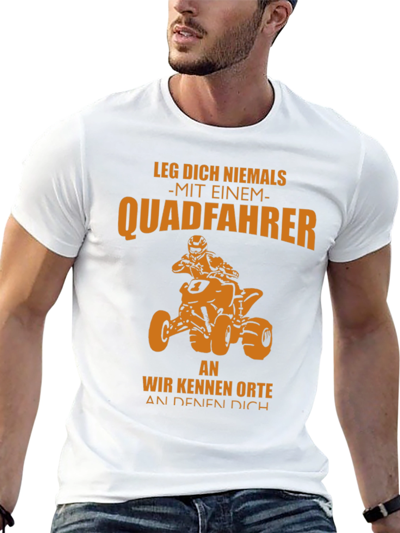 Quadfahrer T-Shirt - Never Mess With a Quad Rider!
