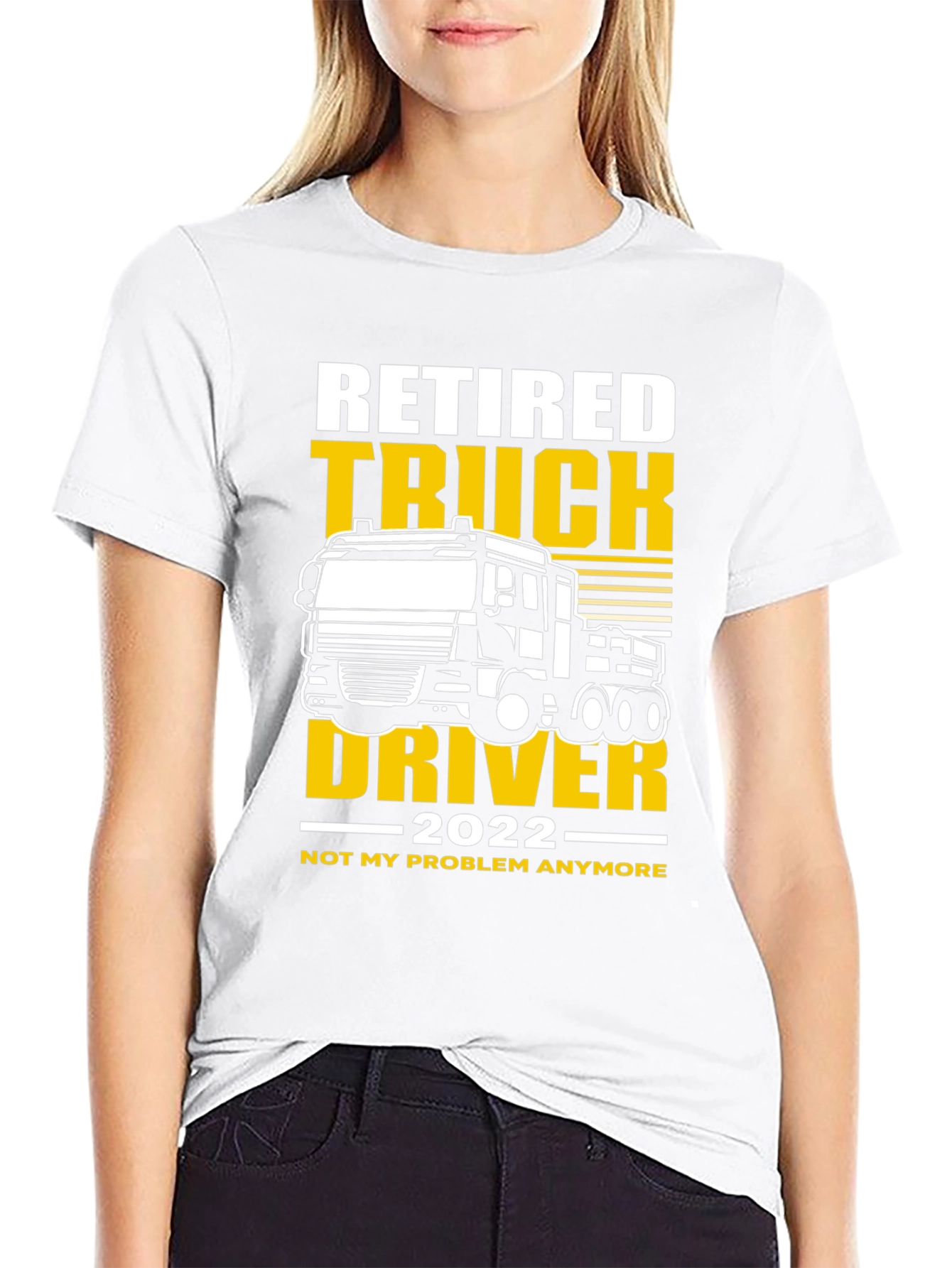 Retired Truck Driver T-Shirt - 2022 Retirement Gift