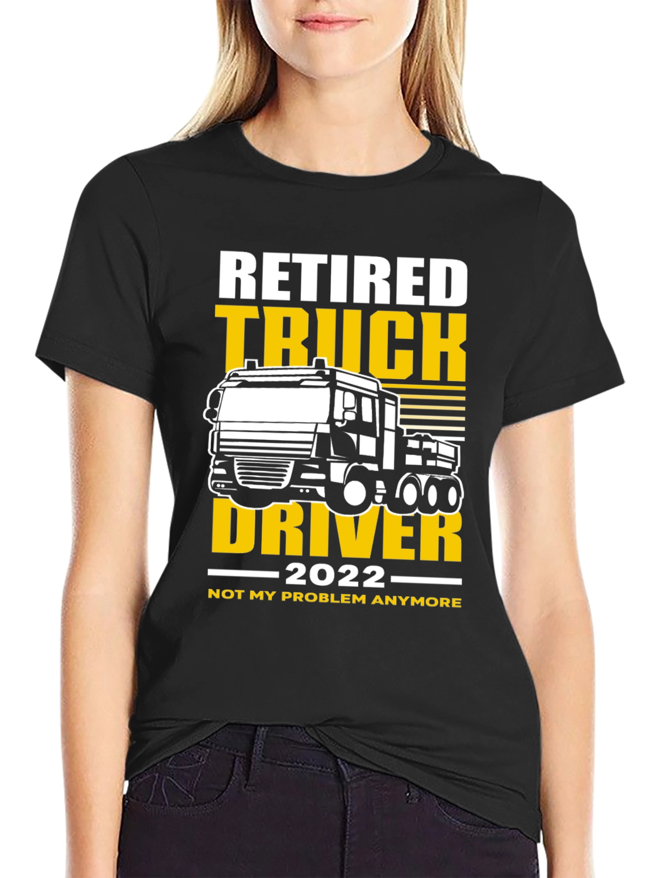 Retired Truck Driver T-Shirt - 2022 Retirement Gift