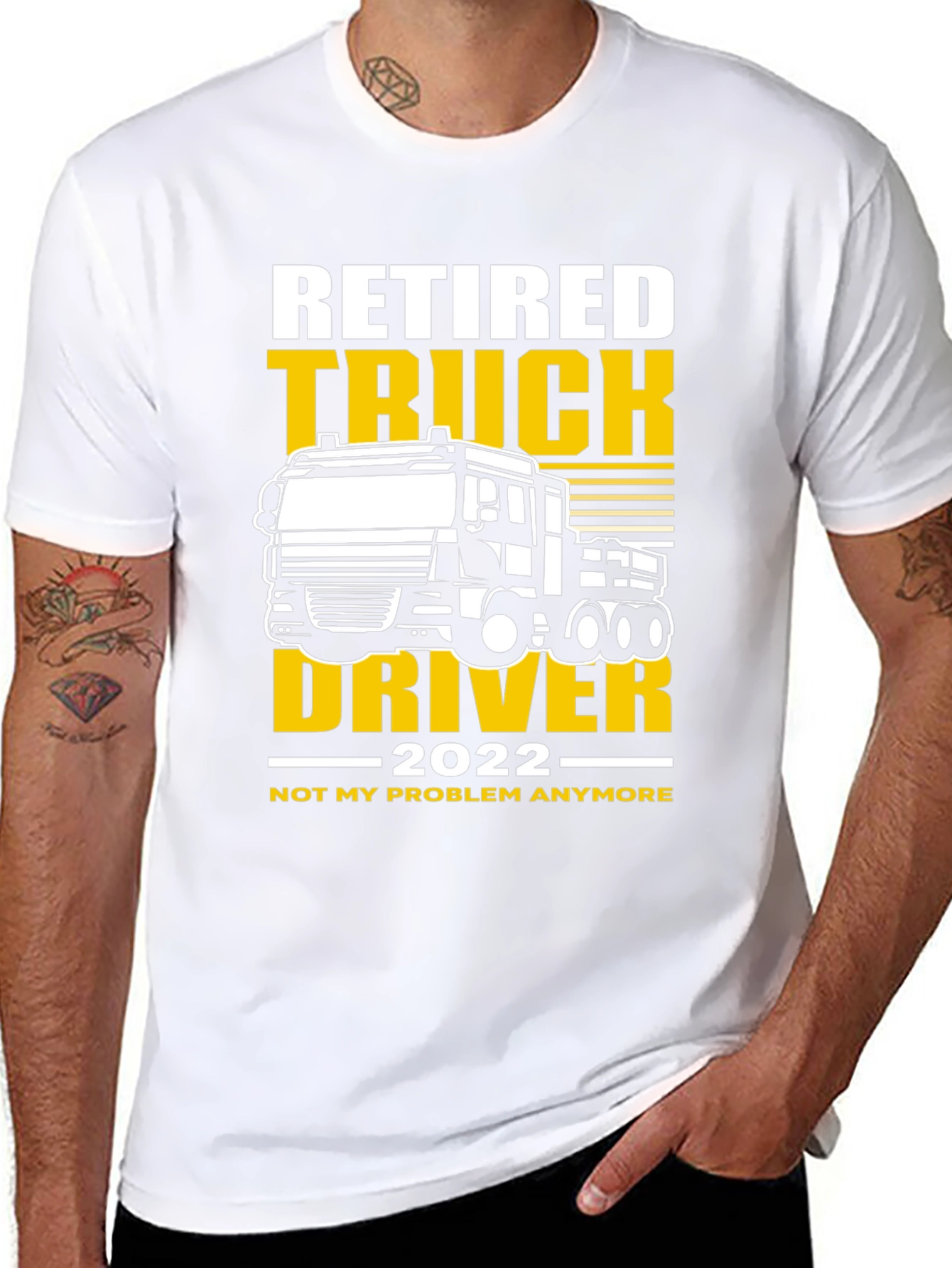 Retired Truck Driver T-Shirt - 2022 Retirement Gift