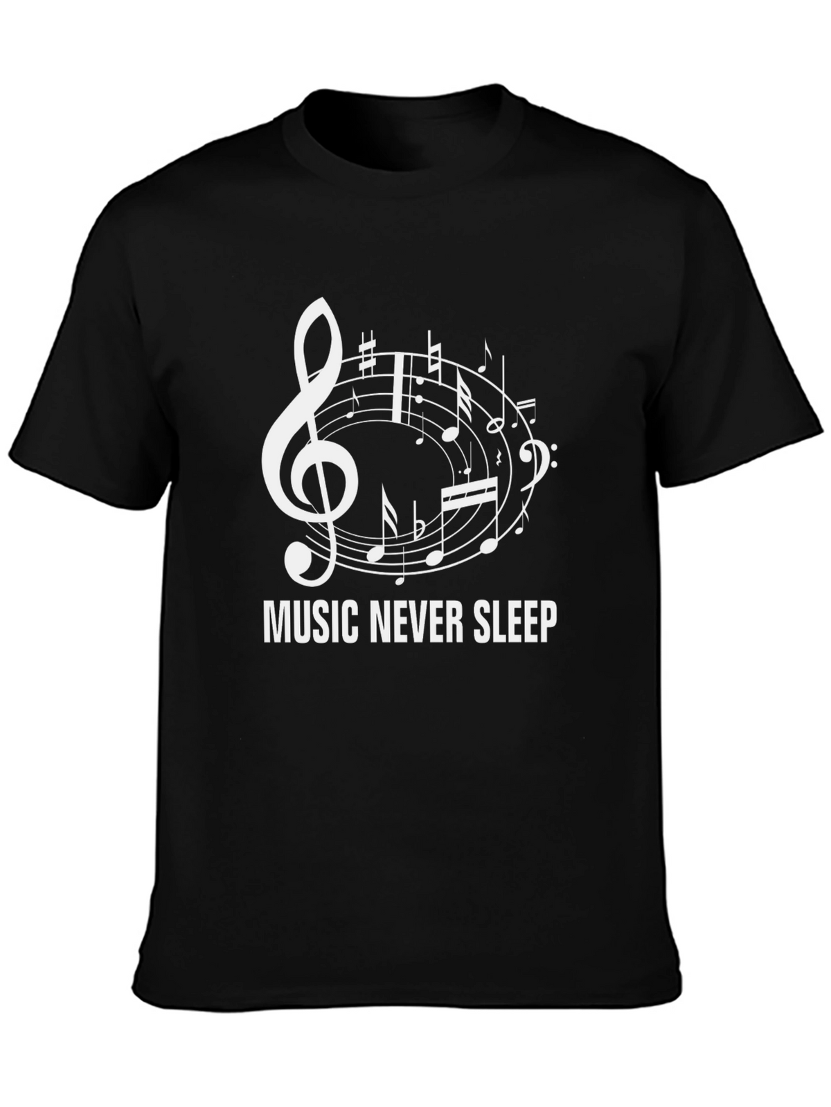 Music Never Sleeps Graphic Tee