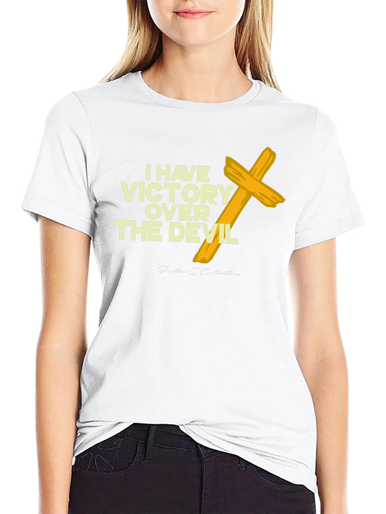 Victory Over the Devil Christian T-Shirt