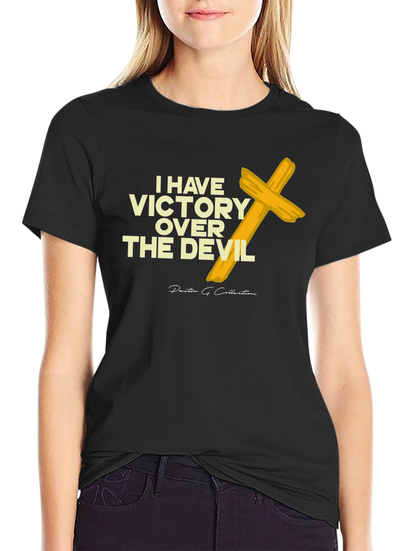 Victory Over the Devil Christian T-Shirt