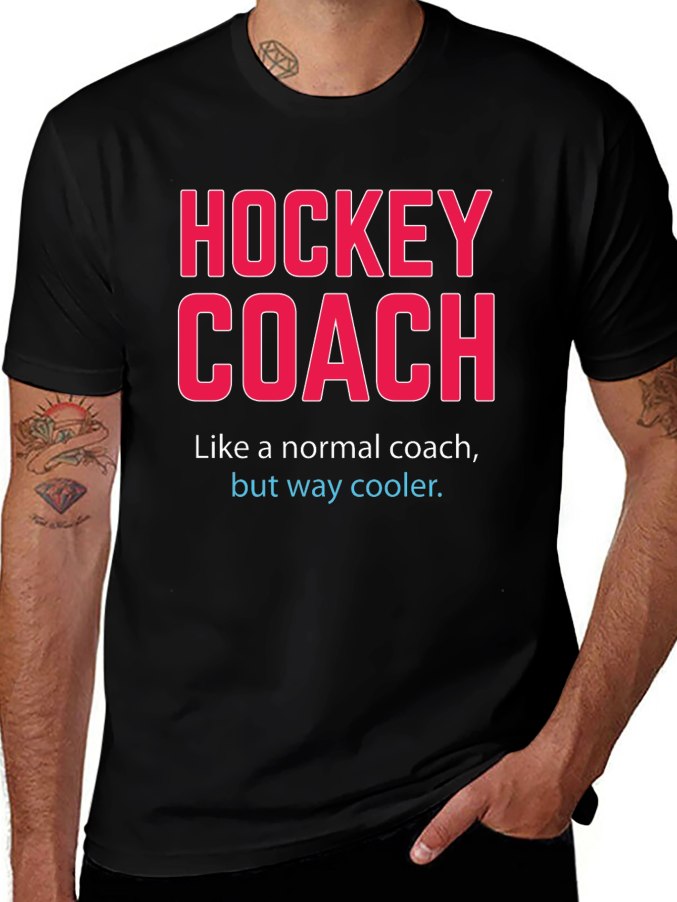 Hockey Coach T-Shirt - Way Cooler Than Normal!
