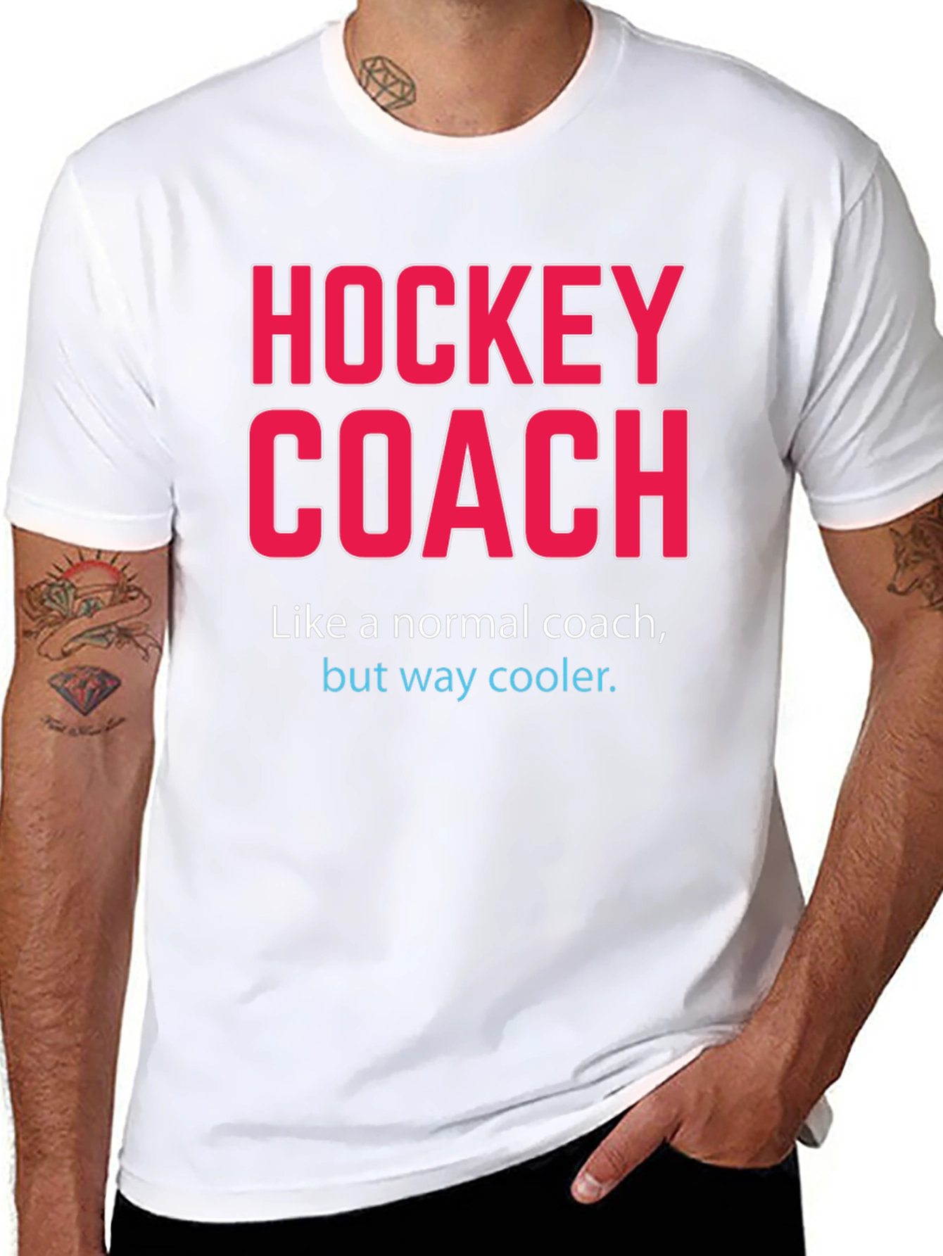 Hockey Coach T-Shirt - Way Cooler Than Normal!