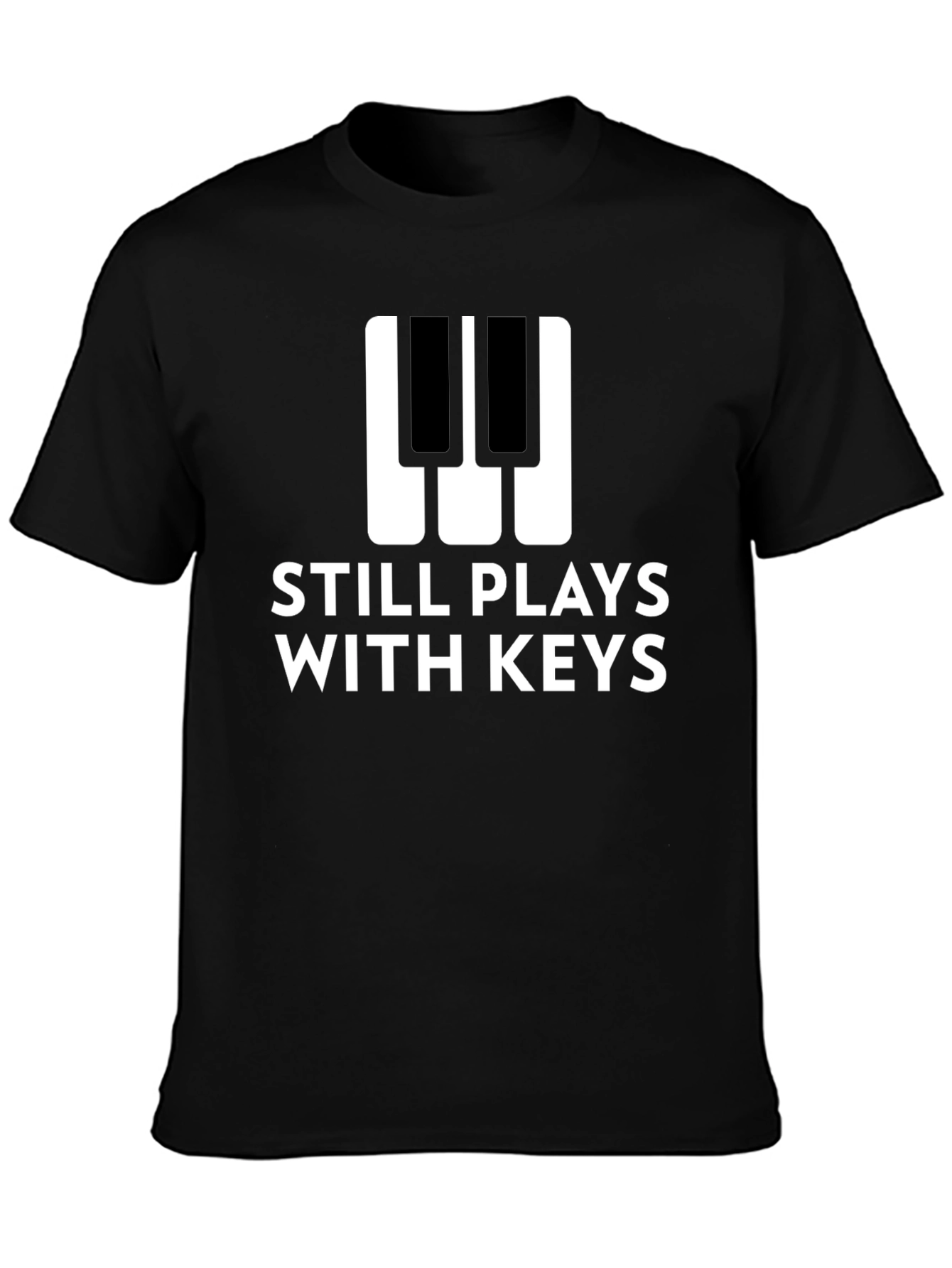 Still Plays With Keys Graphic Tee