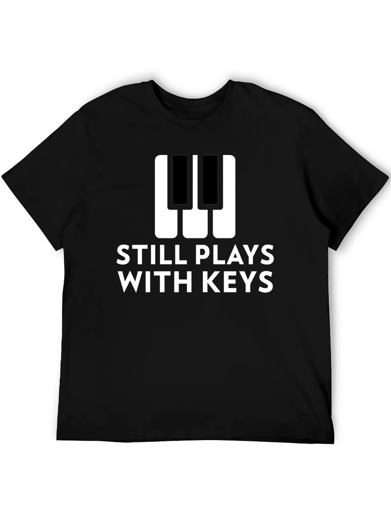 Still Plays With Keys Graphic Tee