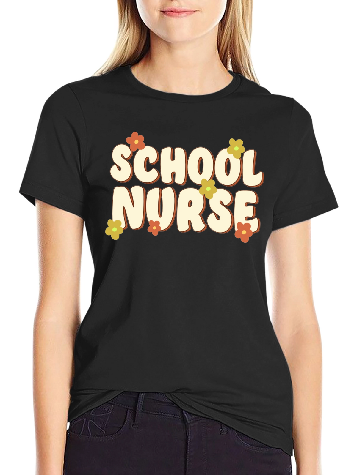 School Nurse Graphic Tee