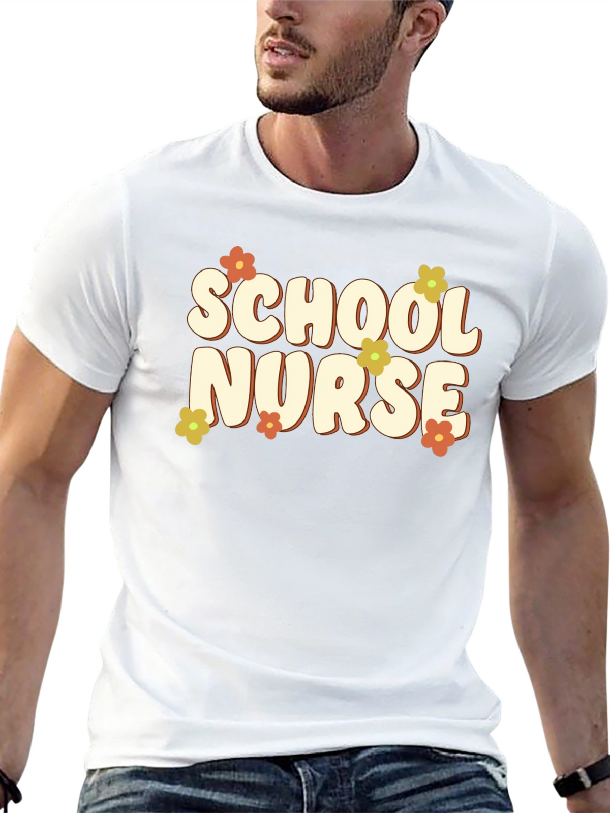 School Nurse Graphic Tee