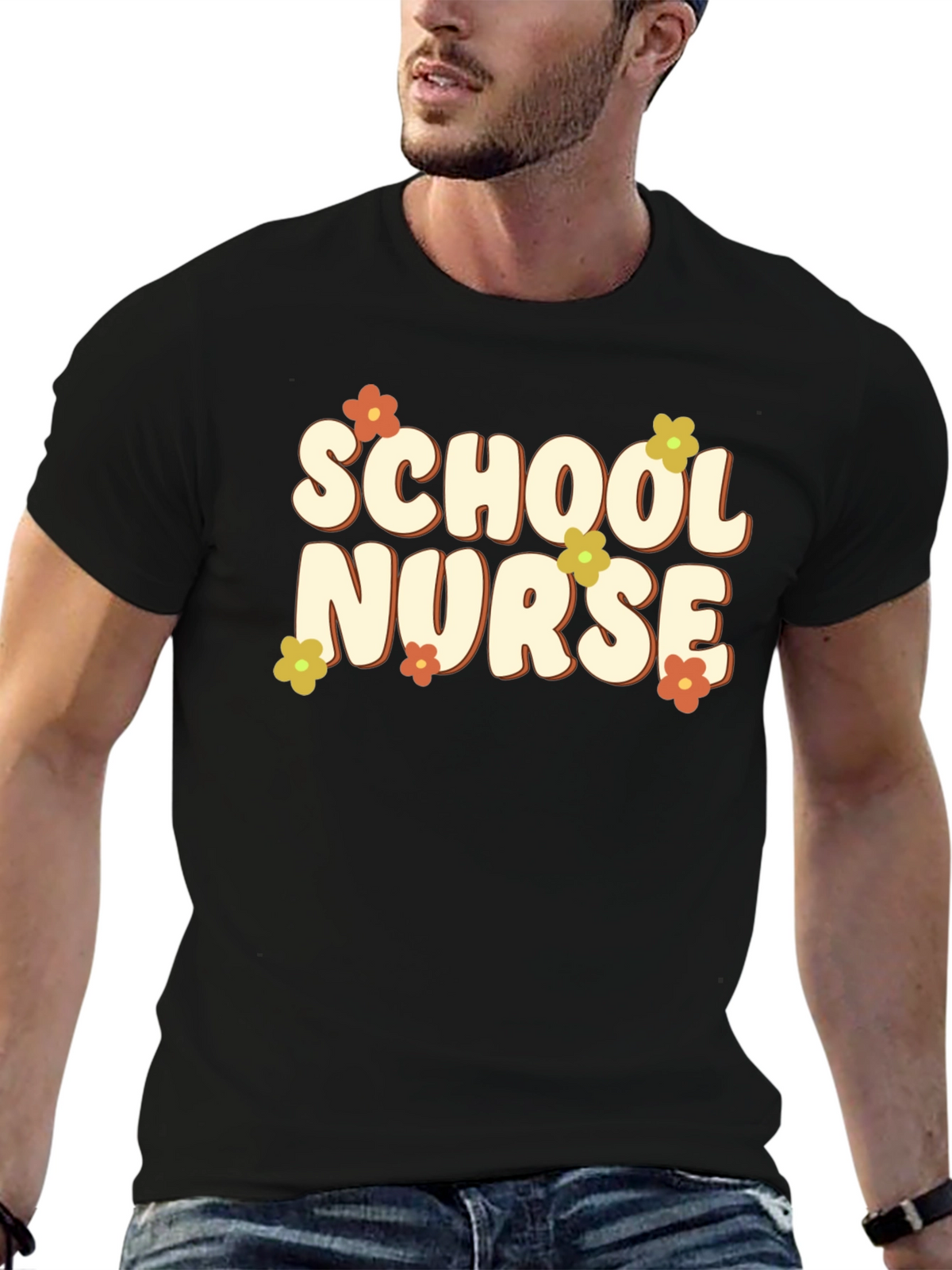 School Nurse Graphic Tee