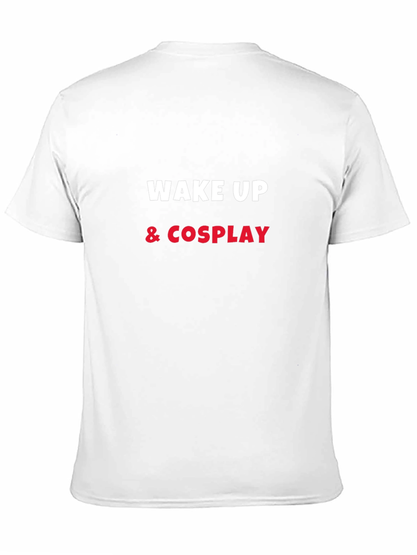 Wake Up & Cosplay Black T-Shirt