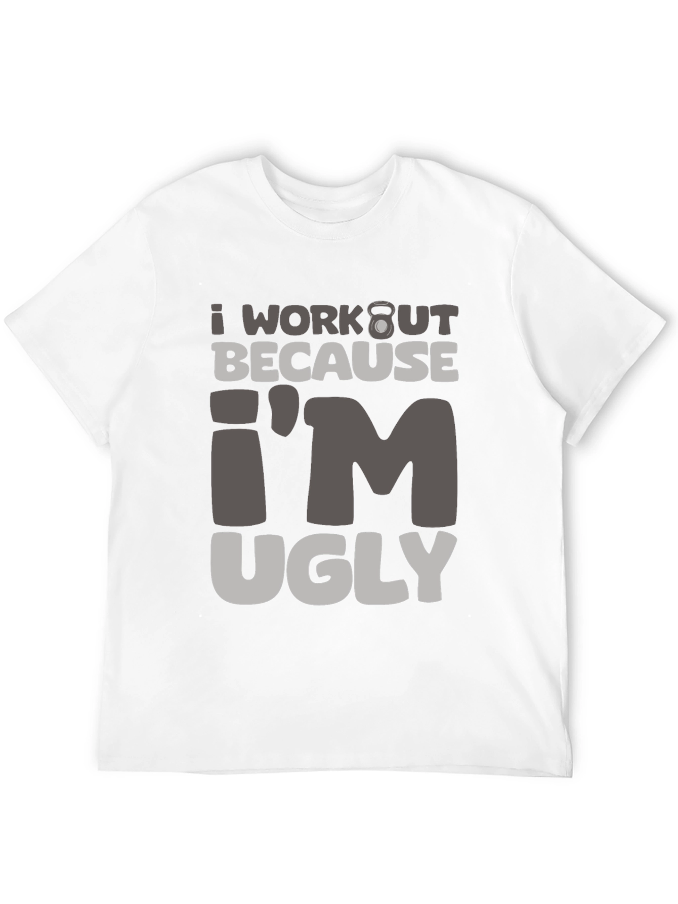 Workout Motivation Graphic Tee - Im Ugly