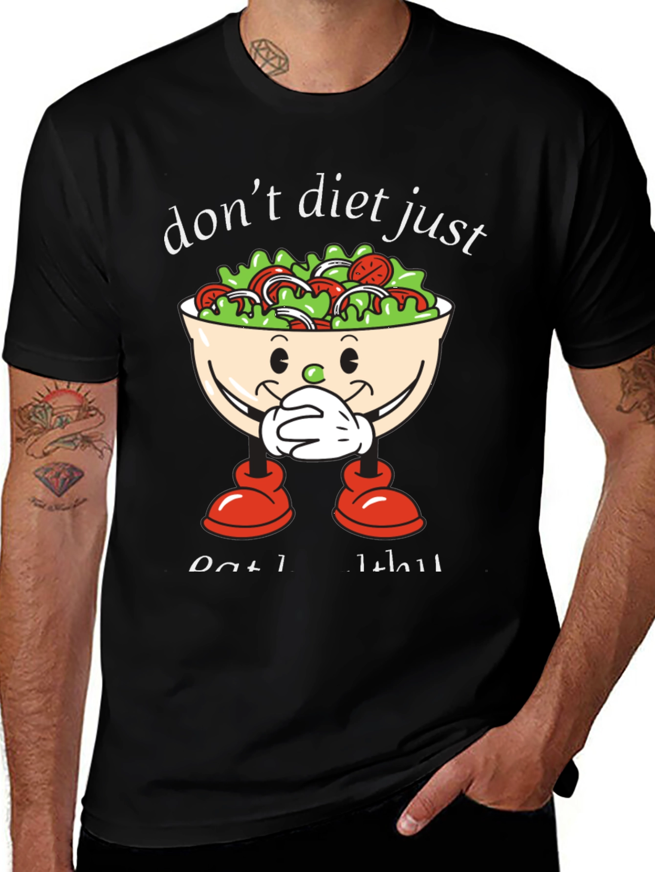 Dont Diet Just Eat Salad T-Shirt