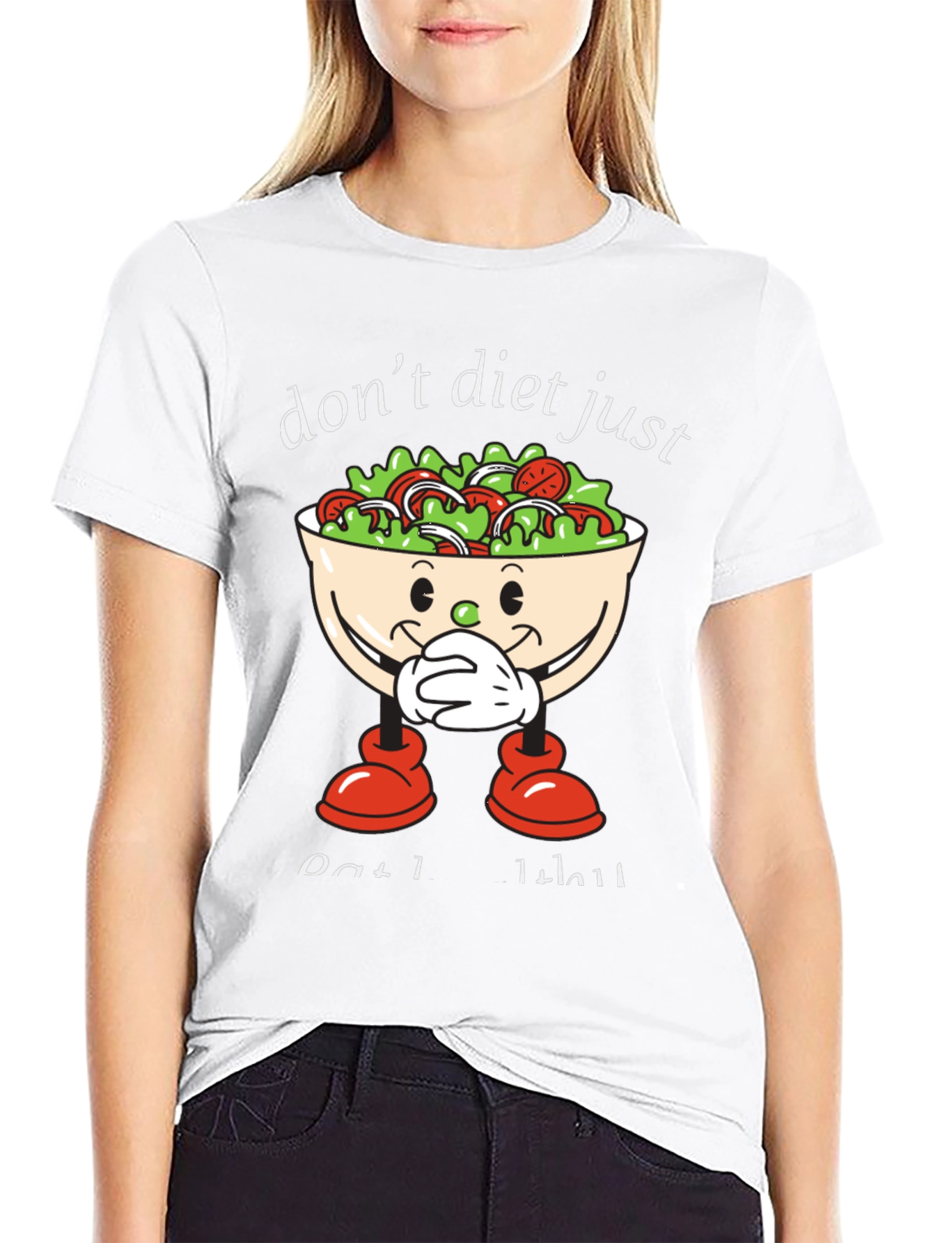 Dont Diet Just Eat Salad T-Shirt