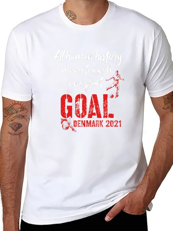 Denmark 2021 Goal T-Shirt
