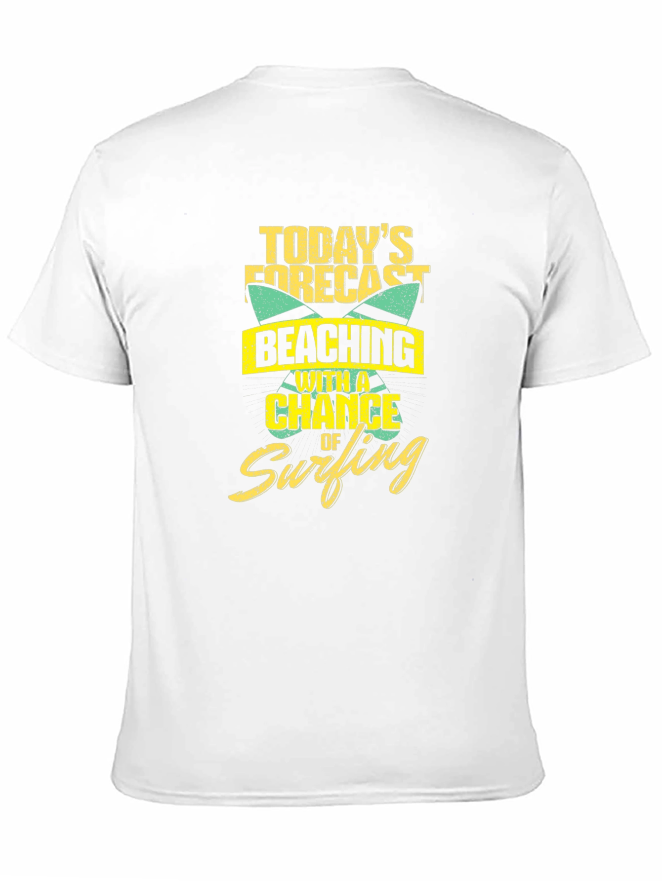 Todays Forecast: Beaching with Surfing Chance T-Shirt