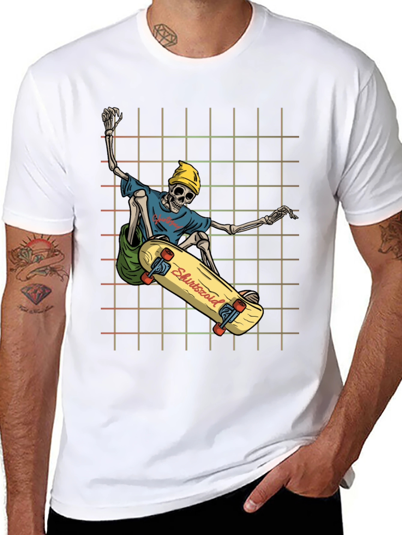 Skateboard Skeleton T-Shirt