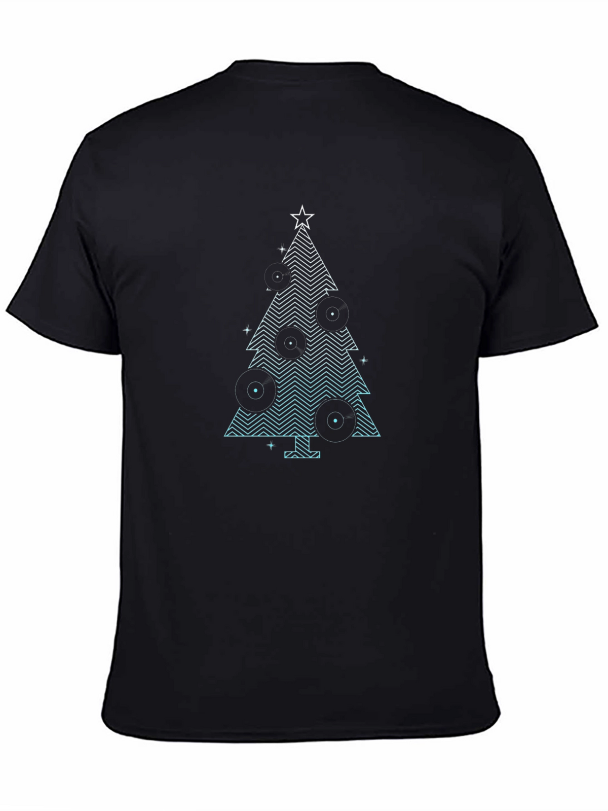 Festive Vinyl Christmas Tree Tee