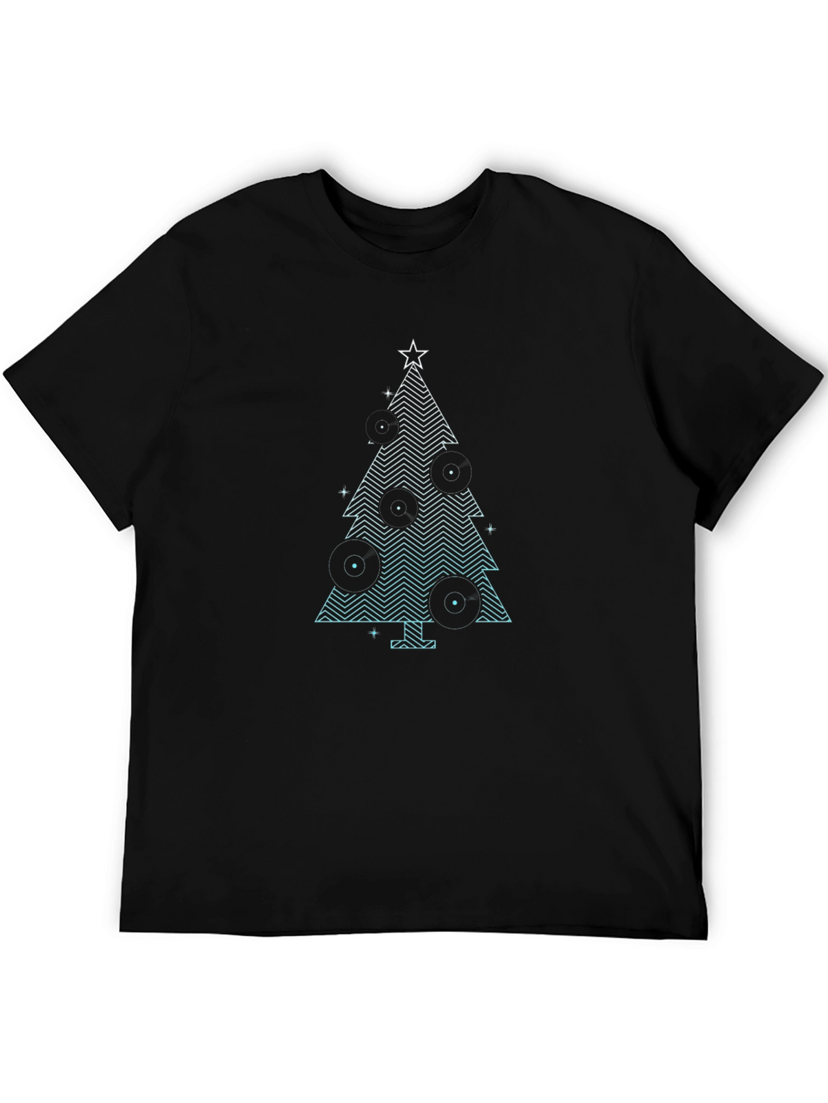 Festive Vinyl Christmas Tree Tee