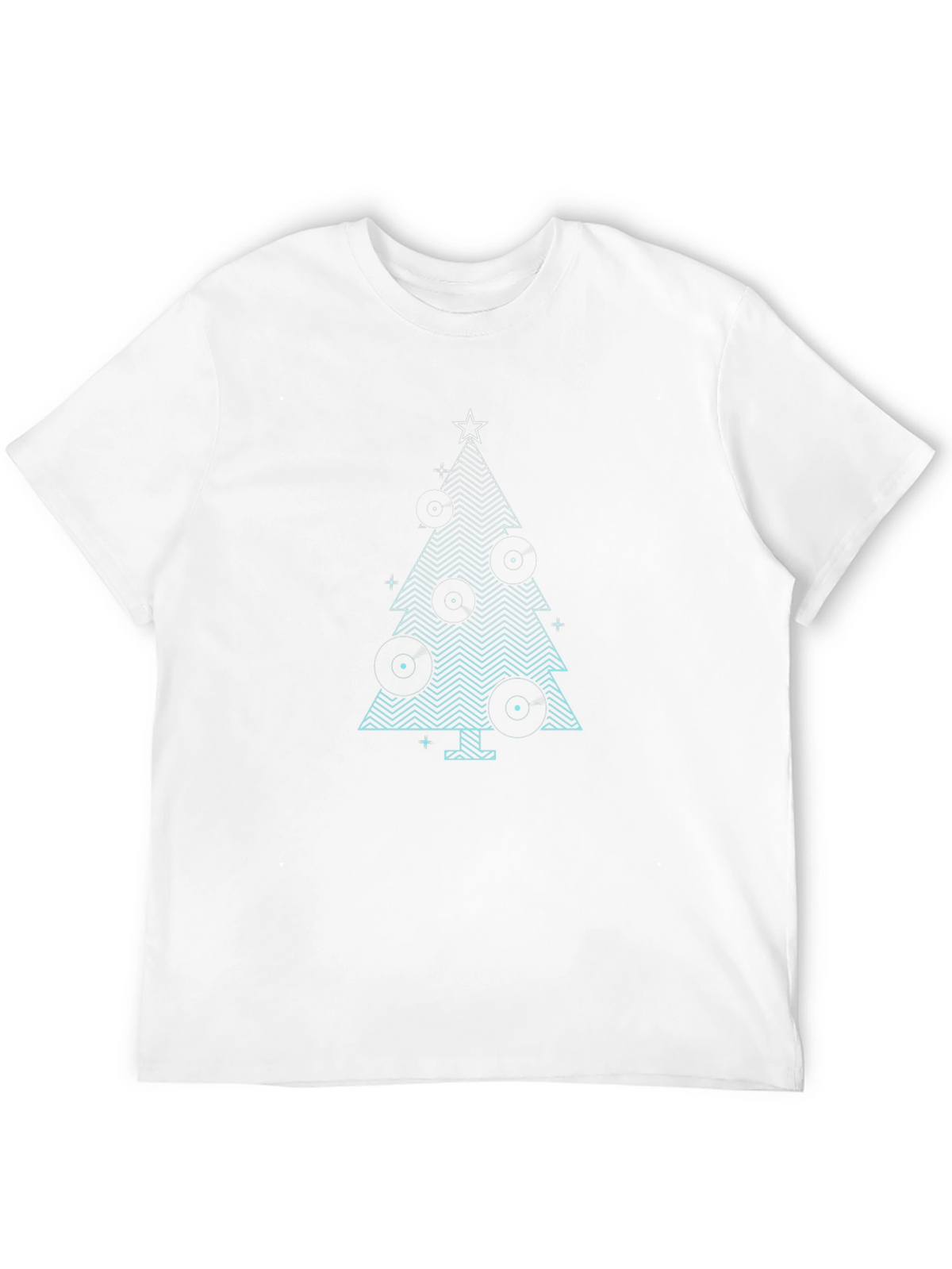 Festive Vinyl Christmas Tree Tee