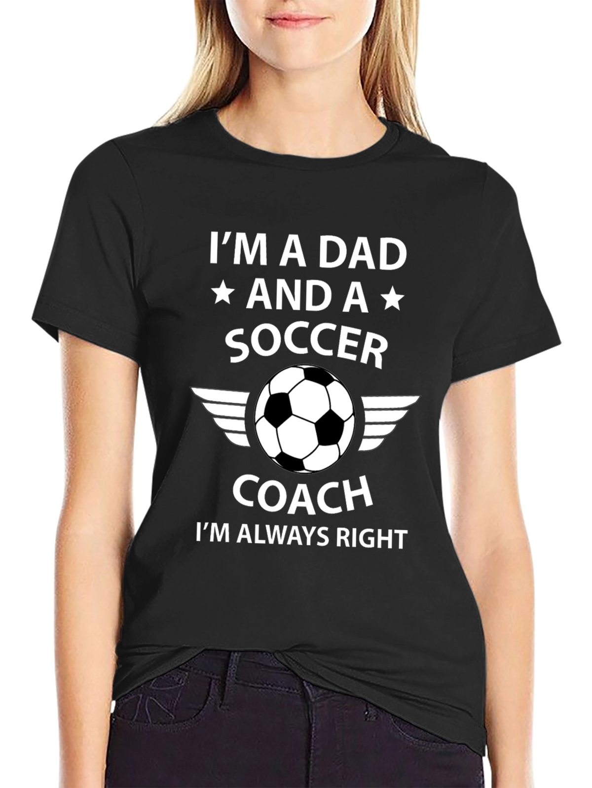 Im a Dad Soccer Coach T-Shirt